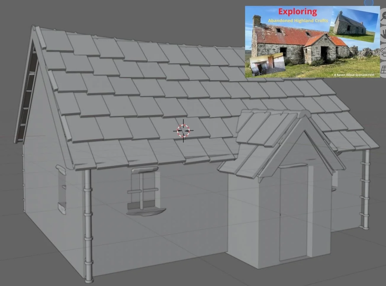 This was about 20 minutes work.  I uploaded the photo int@my development tool and asked to to create  config file to create the model. I had to do a few tweaks. It&rsquo;s now ready for stone cladding. I&rsquo;m quite amazed .