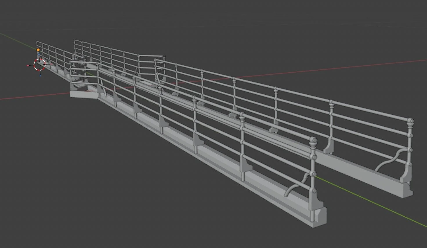 The Dolgoch Viaduct Handrails. Just got to print tbem now!!