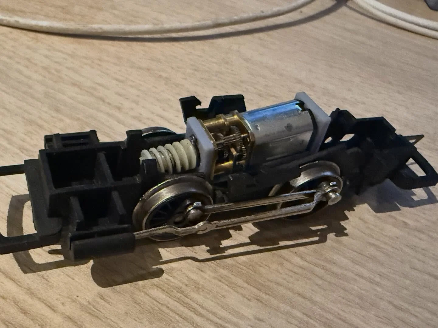 I&rsquo;m fairly confident that the gears are meshing correctly. Just need to wire it up and fire it up!!