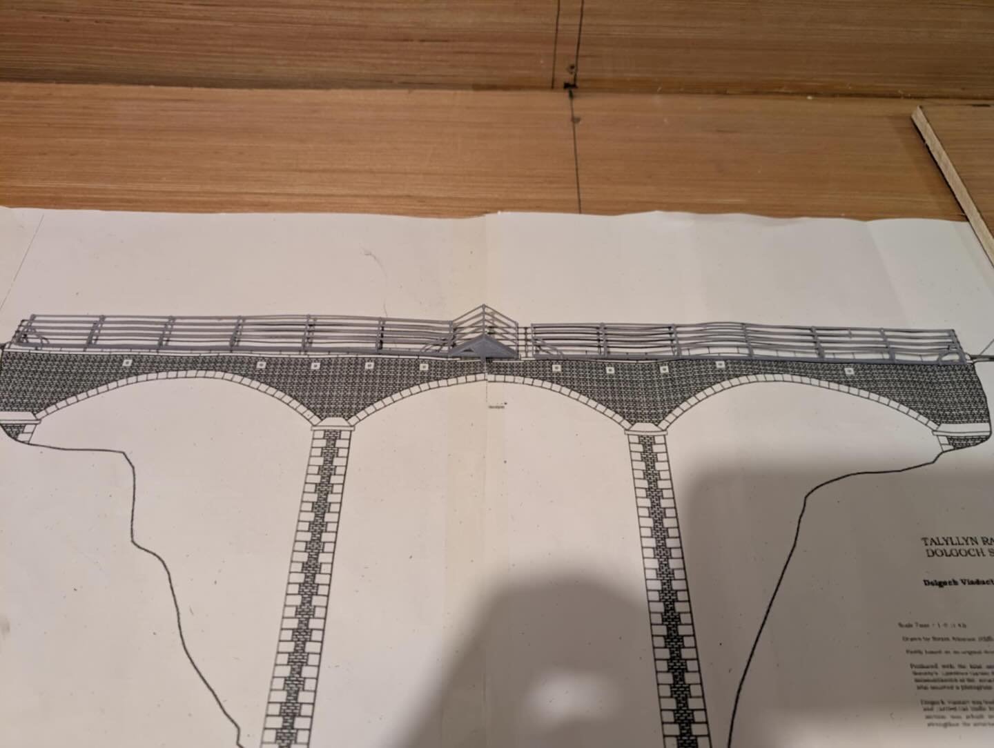 My Dolgogh Viaduct handrails have arrived safely at their new home. Not a bad fit to the plans, if I say so myself&hellip;