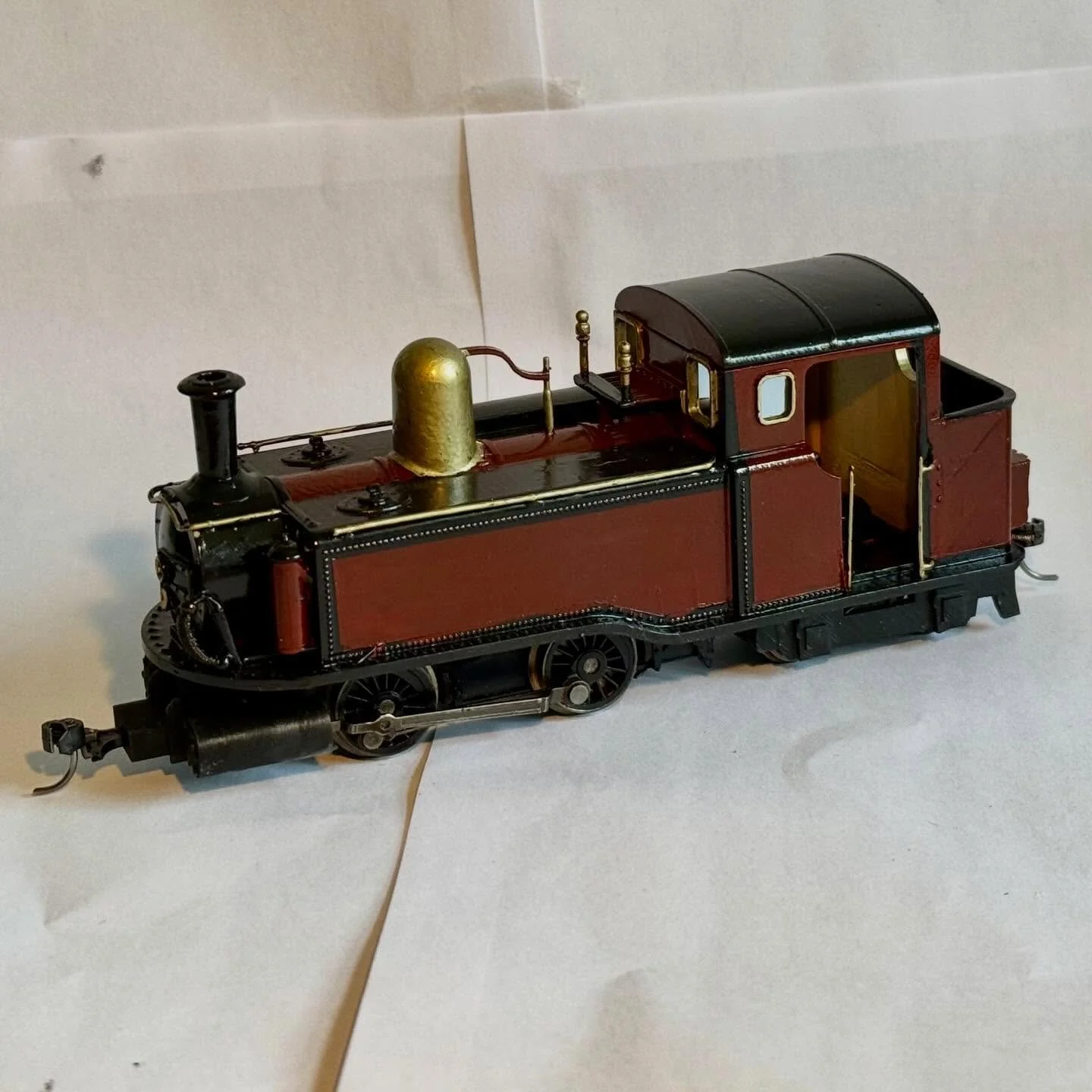 I don&rsquo;t know whether anyone&rsquo;s still eagerly  awaiting my Single Fairlie in O16.5 but I&rsquo;ve finally got some ready for sale.
These include bodies, inner chassis and name plates but you&rsquo;ll need to provide wheels and couplings (an