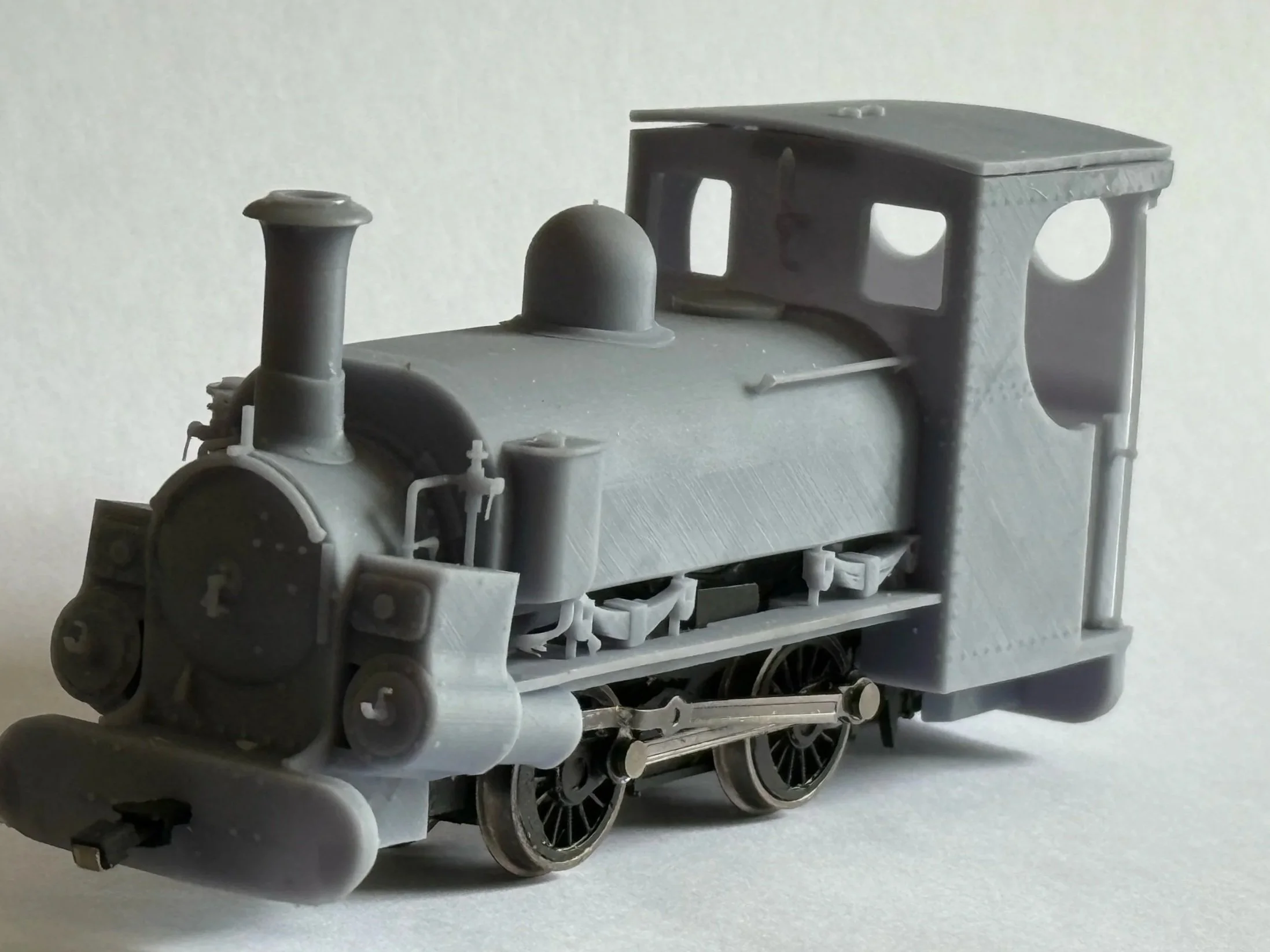O16.5 / NG7 scale mainline hunslet model