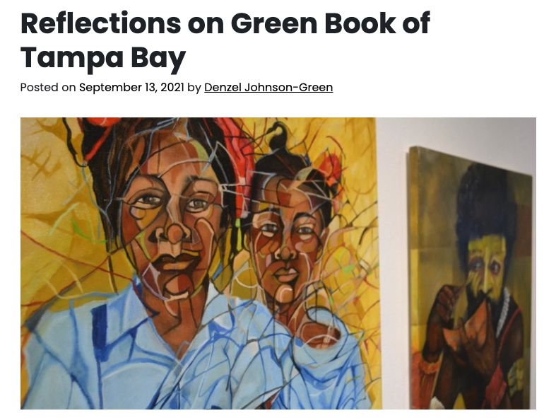 Reflections on Green Book of Tampa Bay