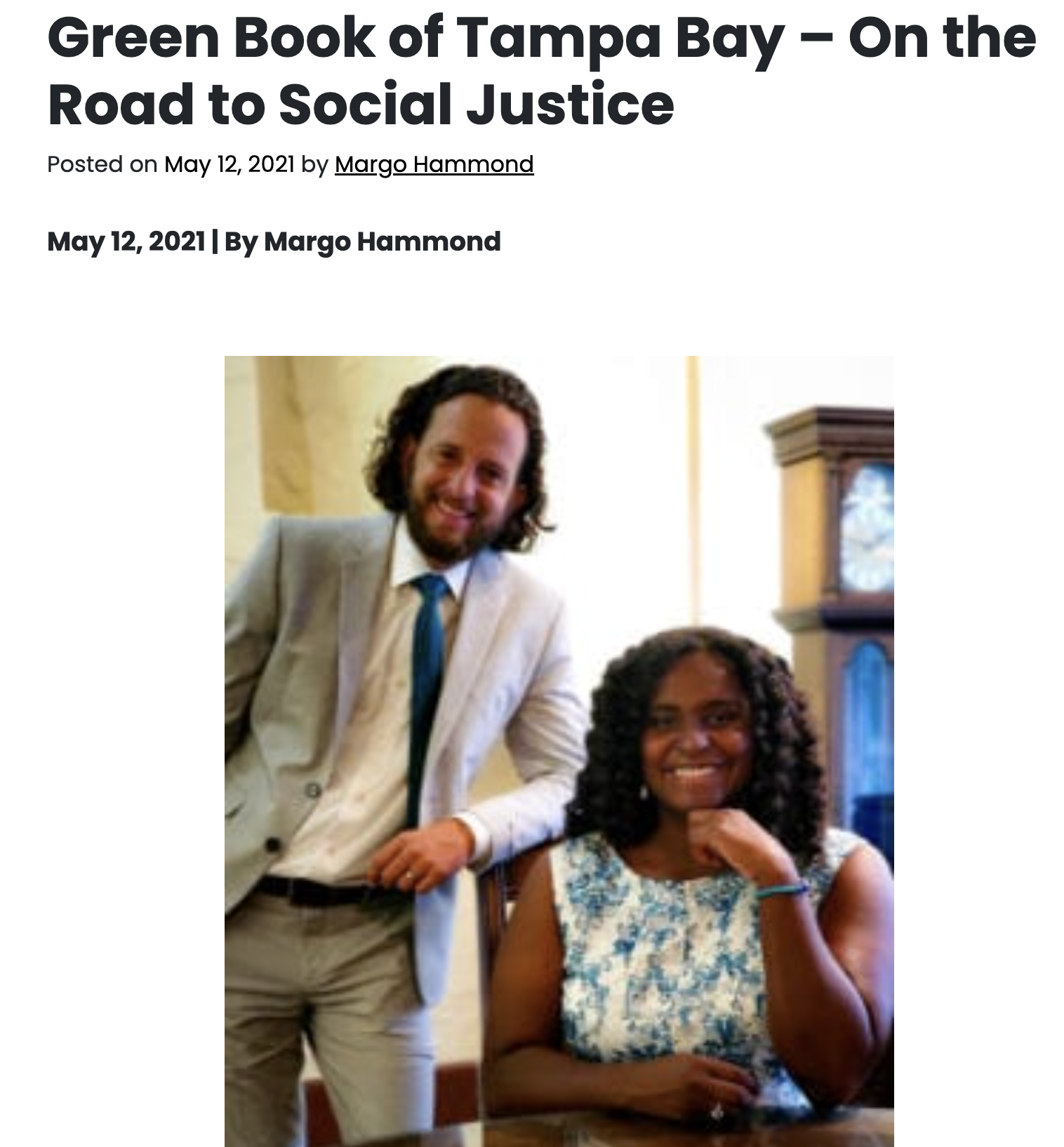 Green Book of Tampa Bay –&nbsp;On the Road to Social Justice