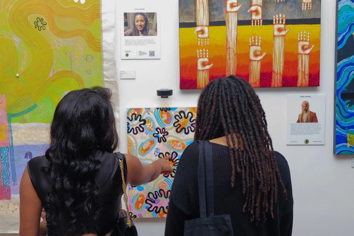 Residential Roots Artist Exhibit Opening Night