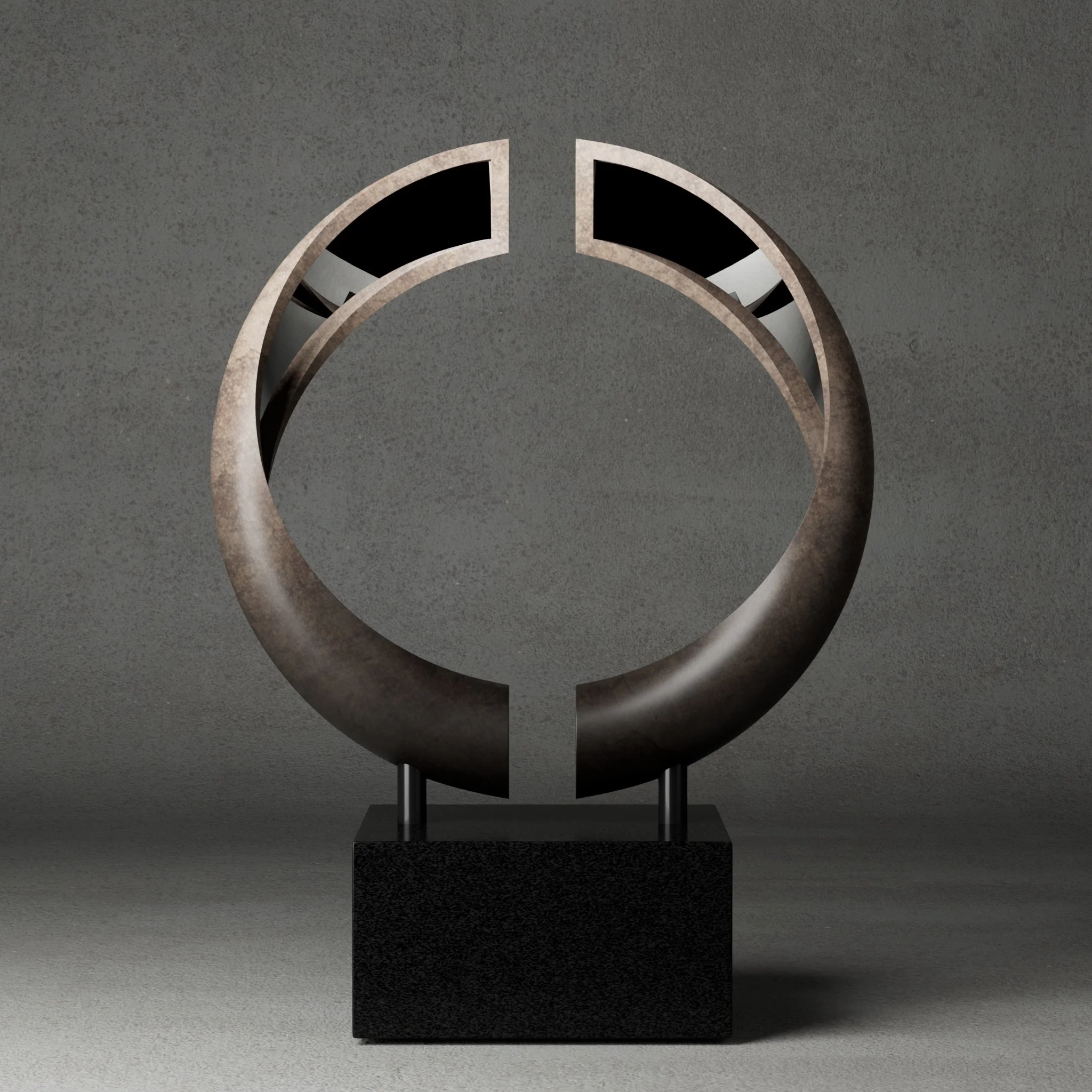 Geometrica - Reflectitur (reflected) - 23" Patina Edition