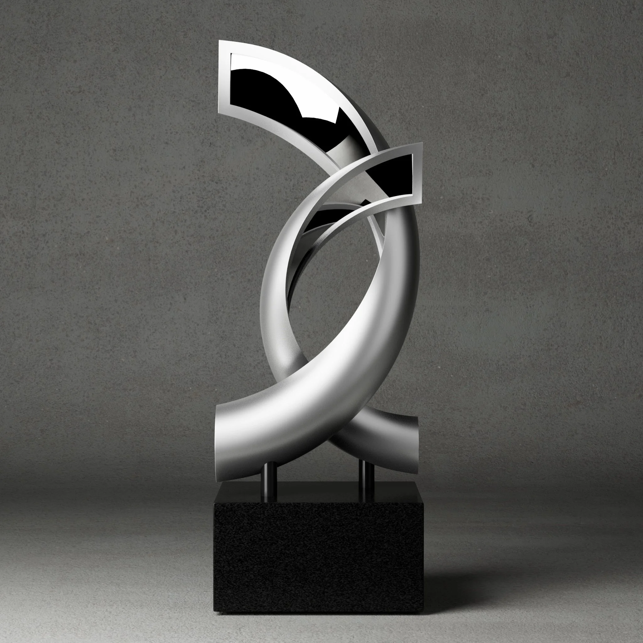 Geometrica - Parentes Amores (parental love) - 22" Stainless Steel Edition