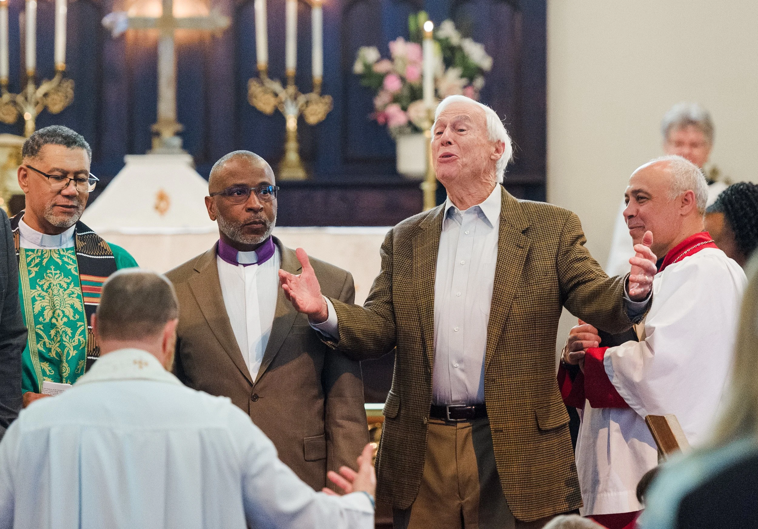 Common Thread Church Common Threads Sunday and a baptism — Saint James' Episcopal Church