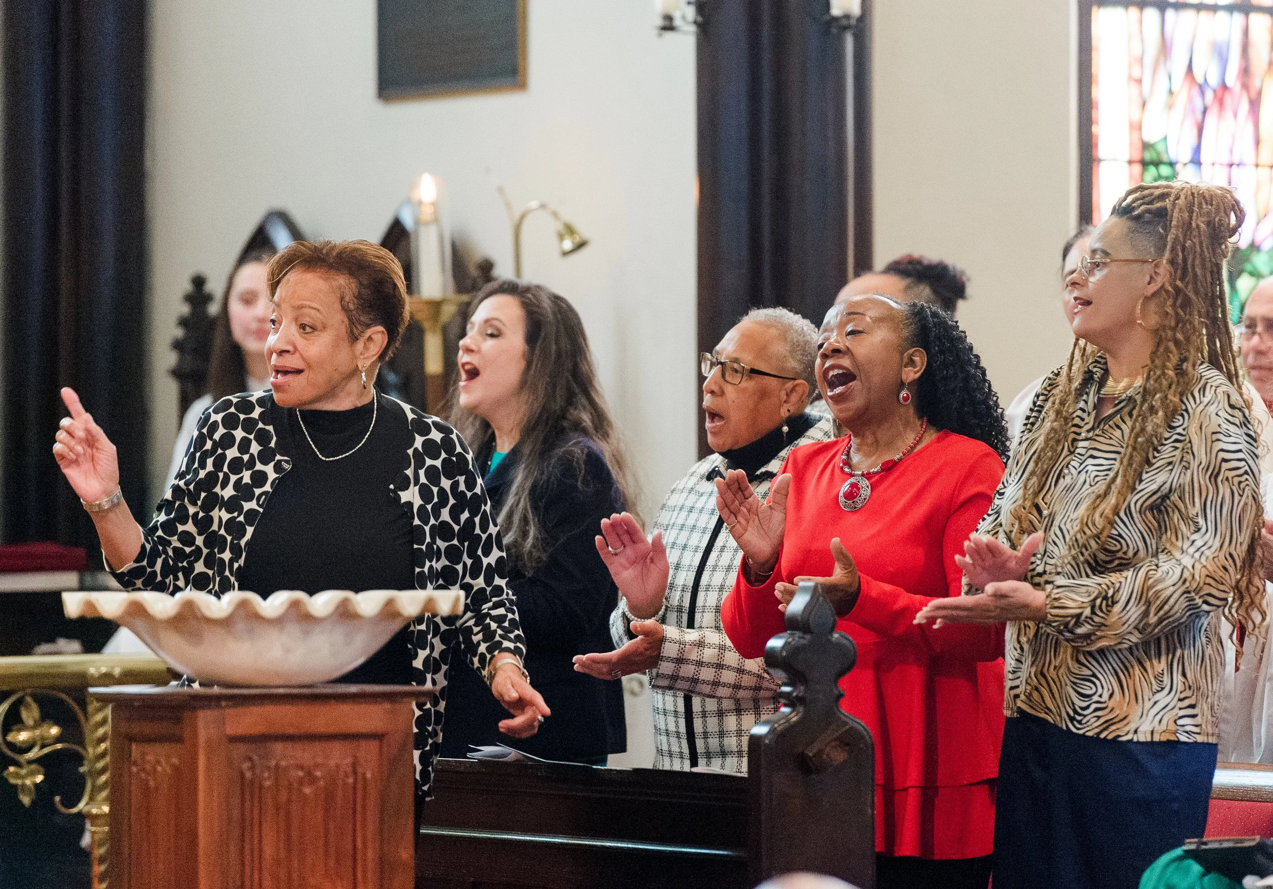 Common Thread Church Common Threads Sunday and a baptism — Saint James' Episcopal Church
