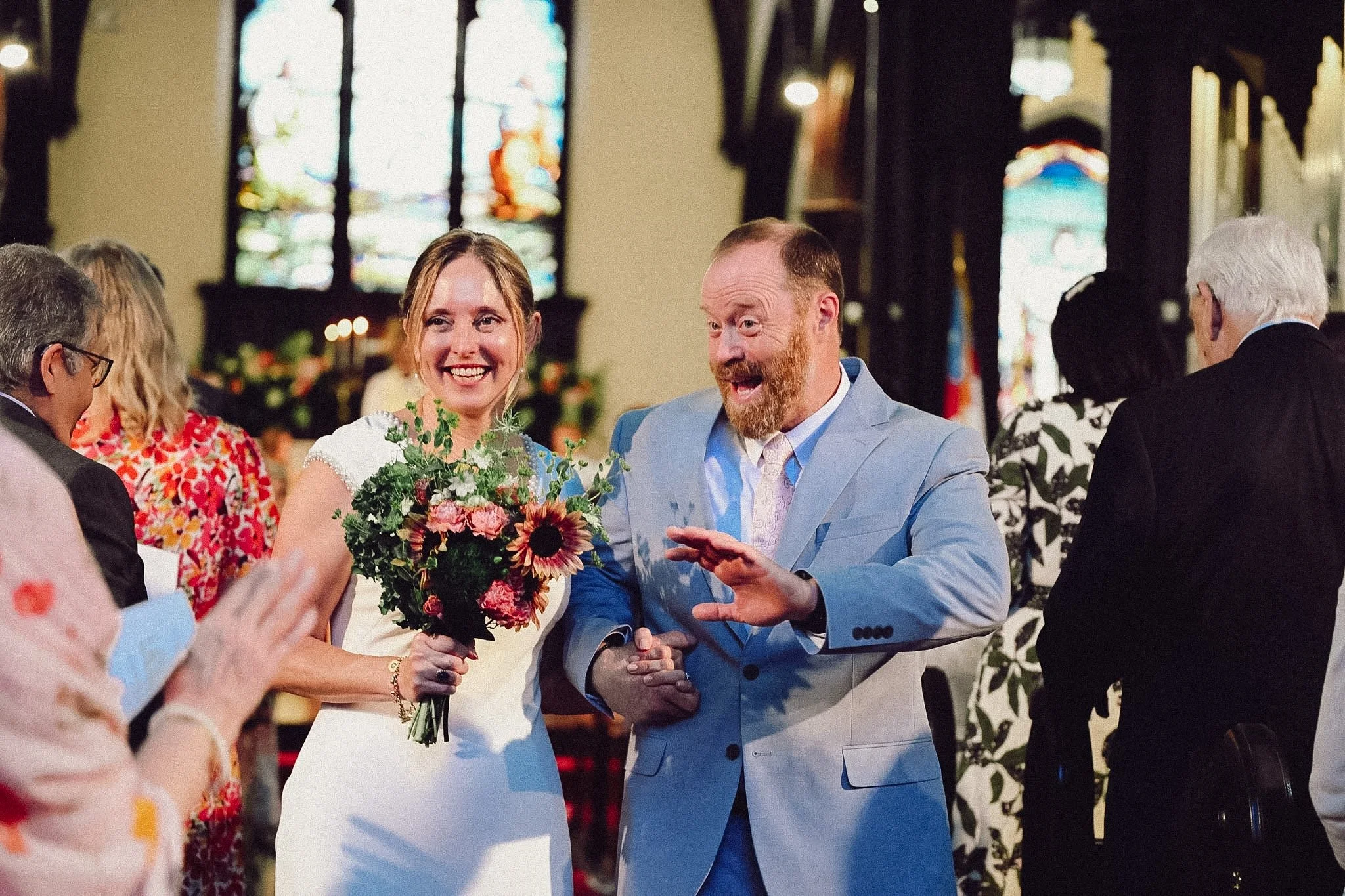 A message from Ben and Laura: ‘That was so cool!’