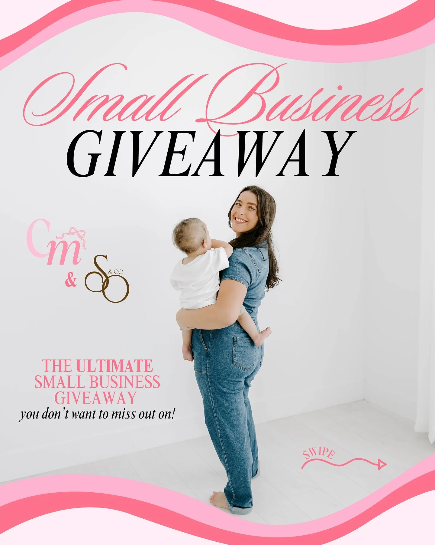 THE ULTIMATE SMALL BUSINESS GIVEAWAY 🎀🩷
If you’re a small business owner, this is your DREAM GIVEAWAY! I’m talking everything from A to Z that you need to get your business online presence looking ✨GOLDEN✨
WHAT’S INCLUDED👇🏻