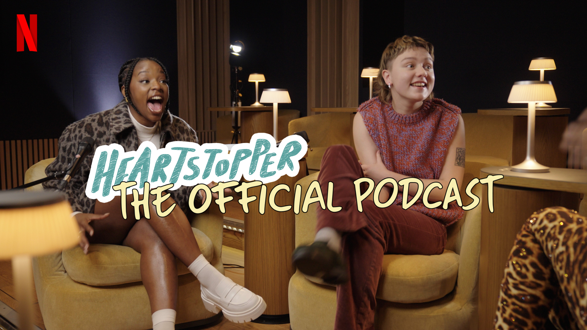 heartstopper video podcast produced by curly media for netflix