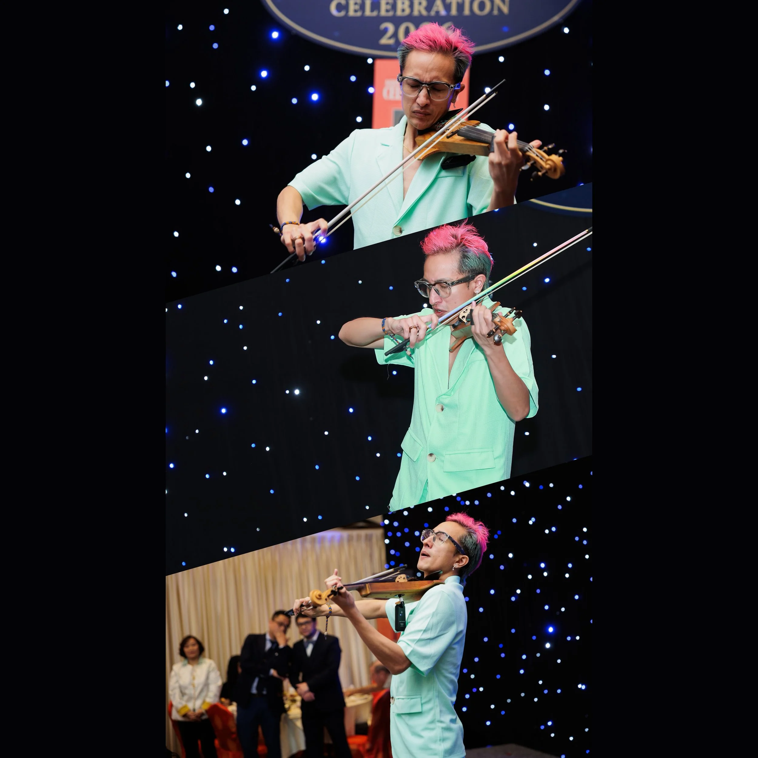 Closed out Asian American Heritage Month the only way I know how&hellip; with a violin in hand and full energy. 🎻⚡ Thank you @brooklynchamber for having me as your special guest!