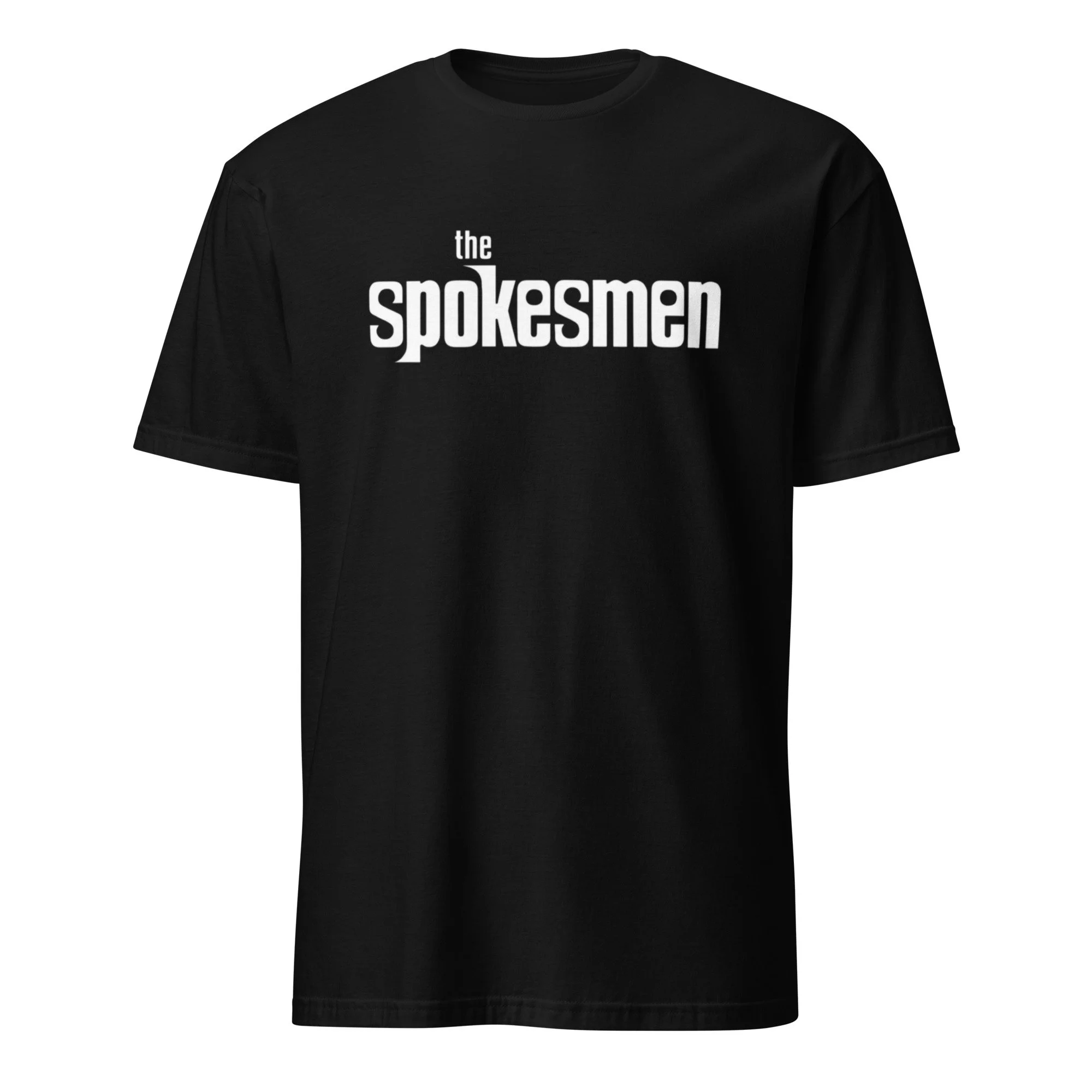 The Spokesmen Cotton T-Shirt (Black)