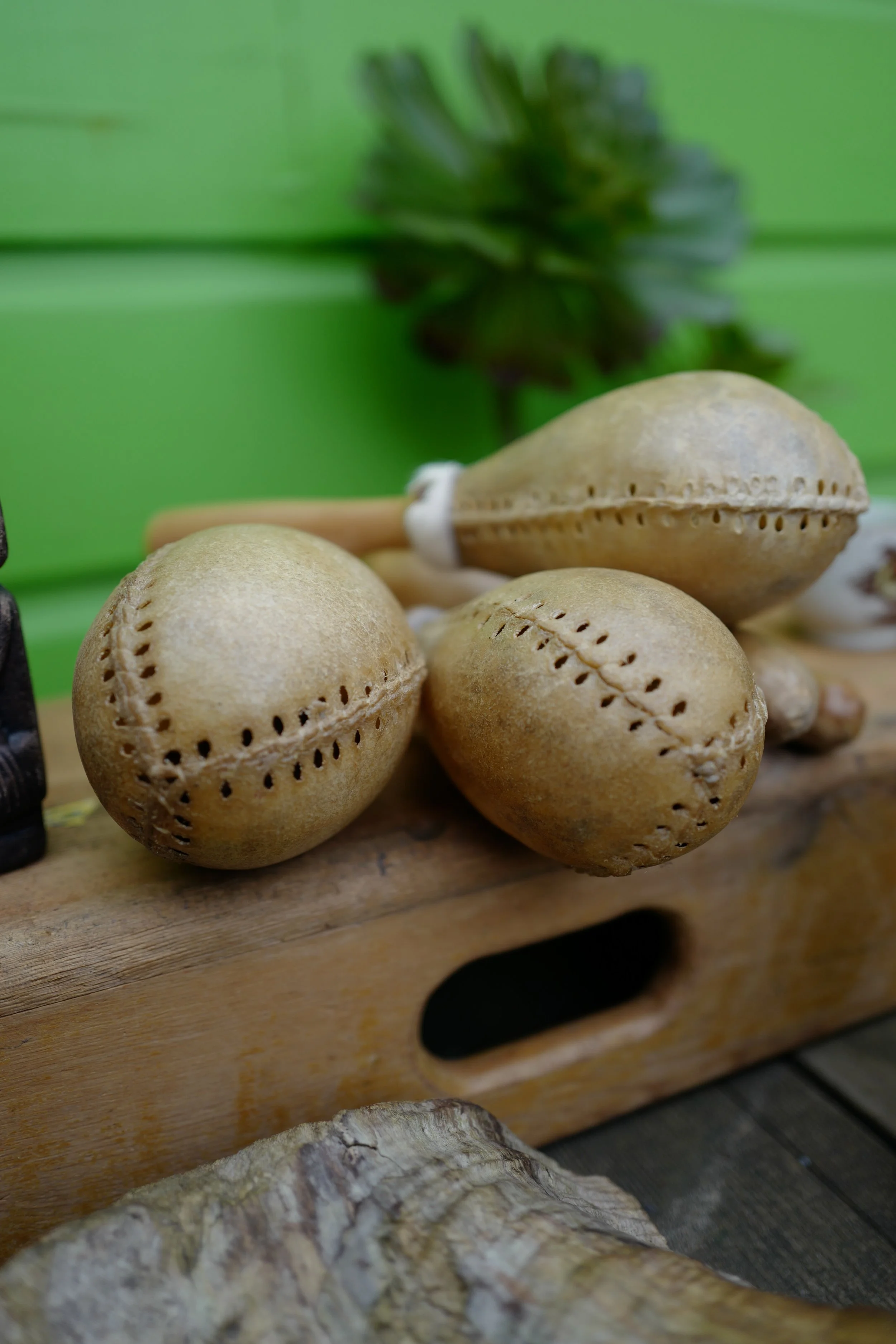 Leather Maracas