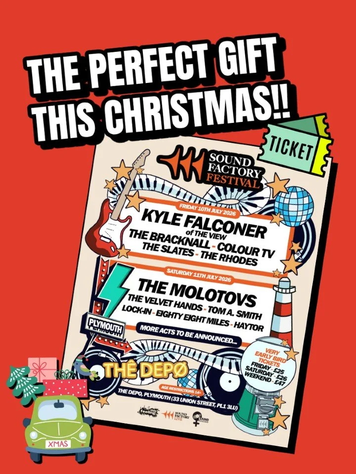 Looking for a last minute XMAS gift for your music loving friends?

Why not snap up some SOUND FACTORY FESTIVAL tickets? 🎟️🎄⭐