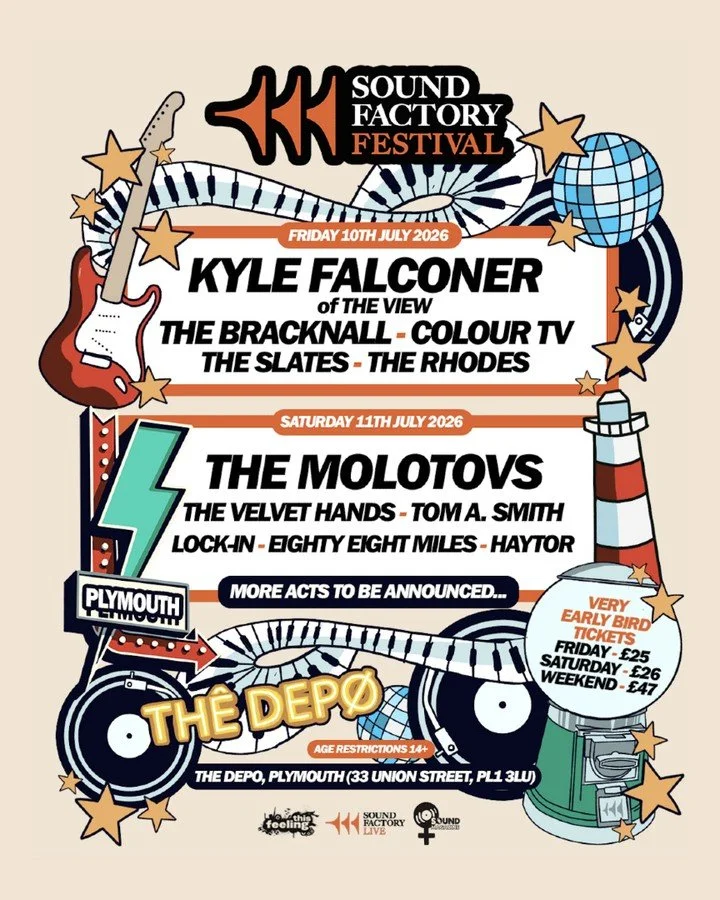 HAPPY NEW YEAR!!

We can't wait to see what 2026 has to bring for SOUND FACTORY! One thing we cant wait for is SOUND FACTORY FESTIVAL!!

Make sure to grab your tickets now! 🎟️⭐