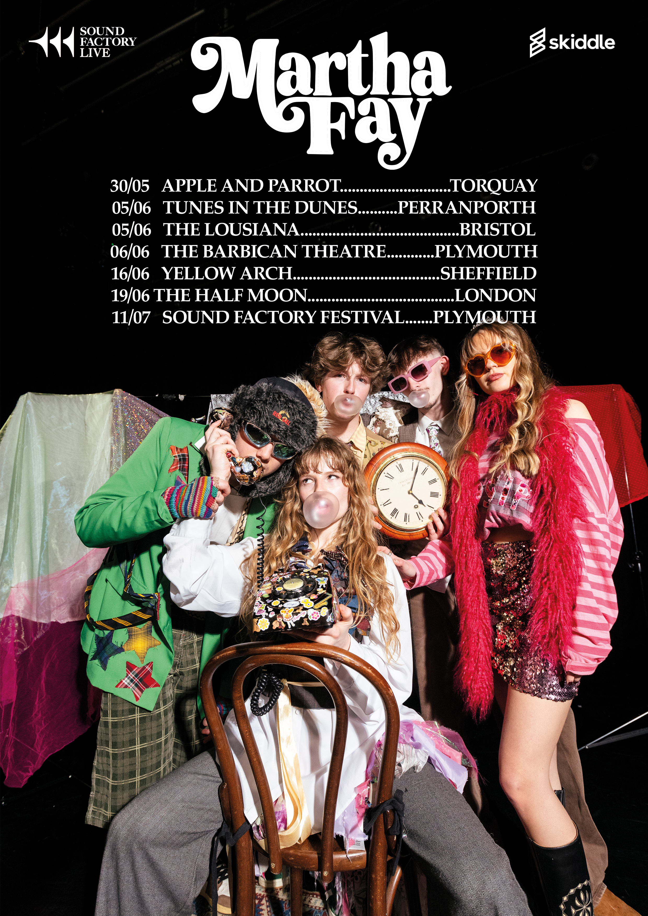 MARTHA FAY ON TOUR!