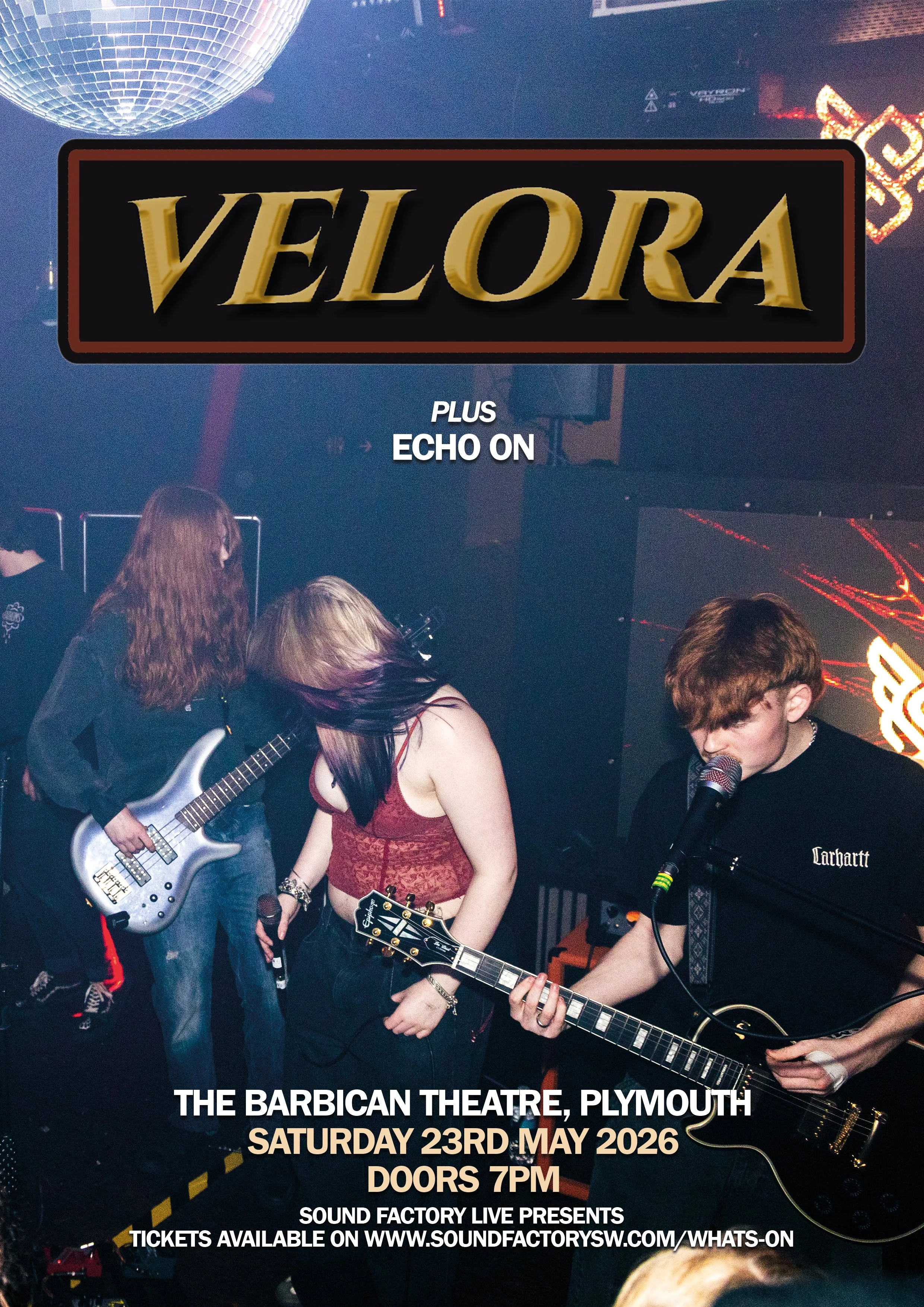 Velora take on The Barbican Theatre with support from Echo On!

23.05.2026

minimum age 14+