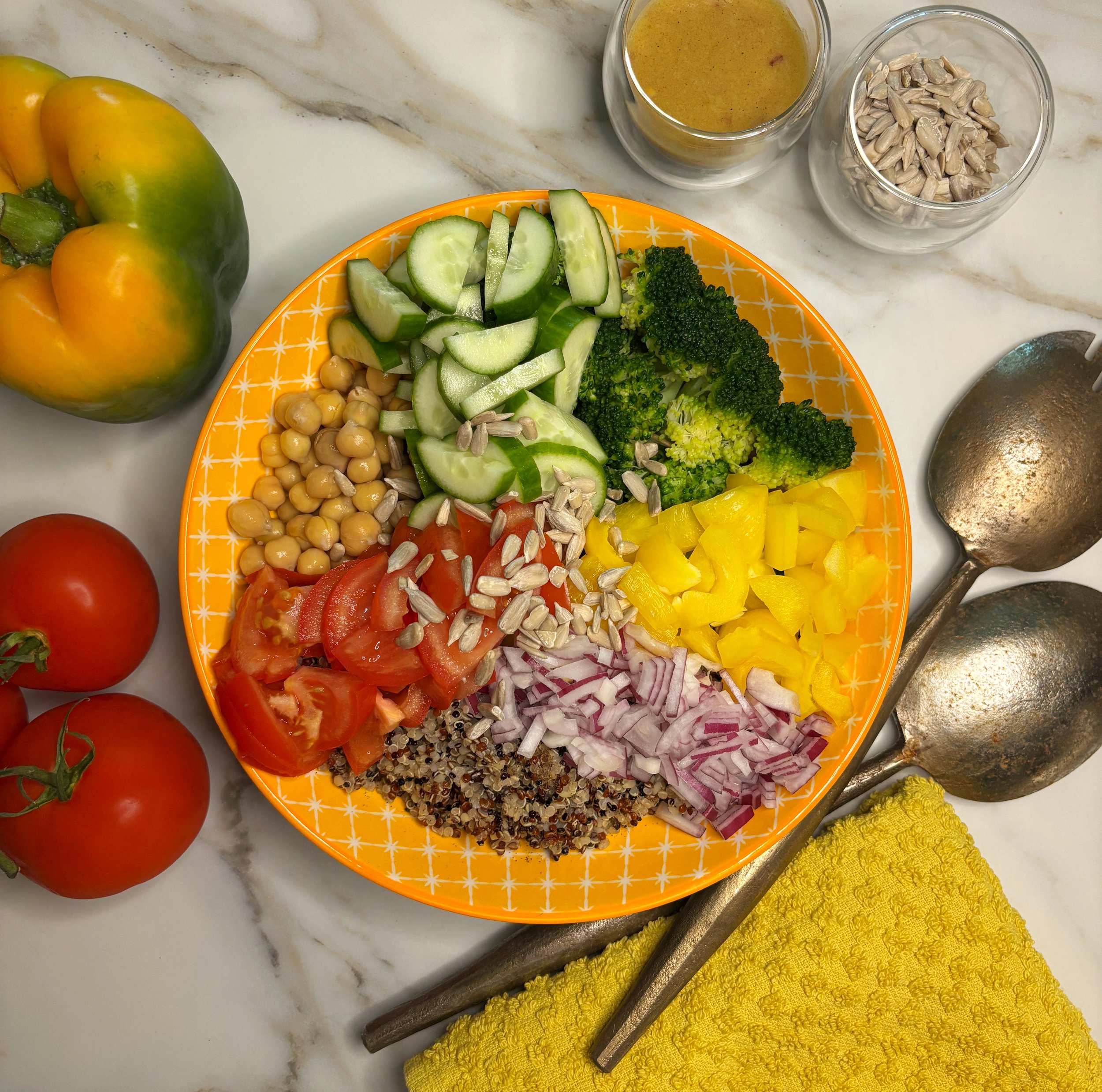 Quinoa Rainbow Salad