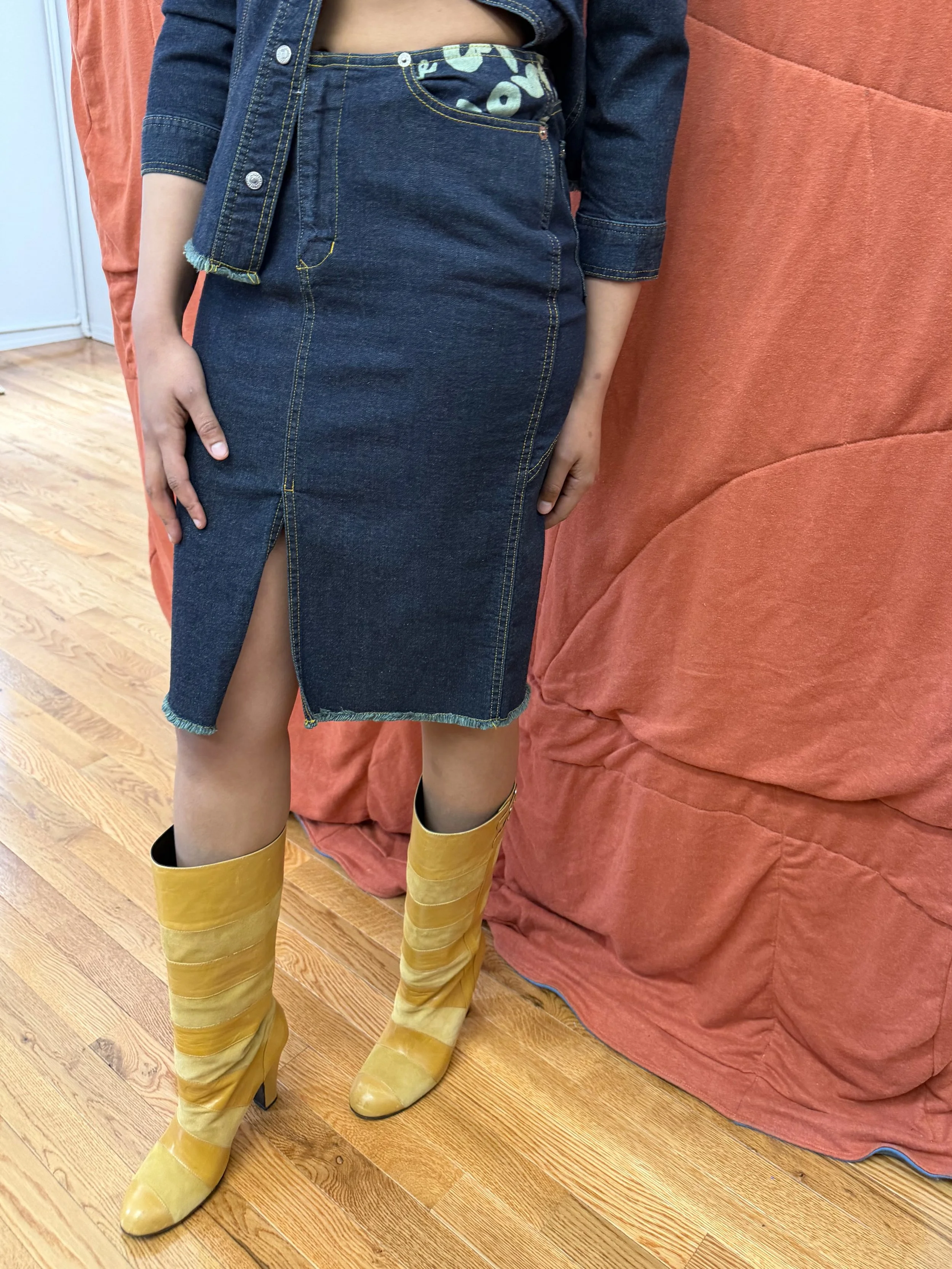 Denim Skirt