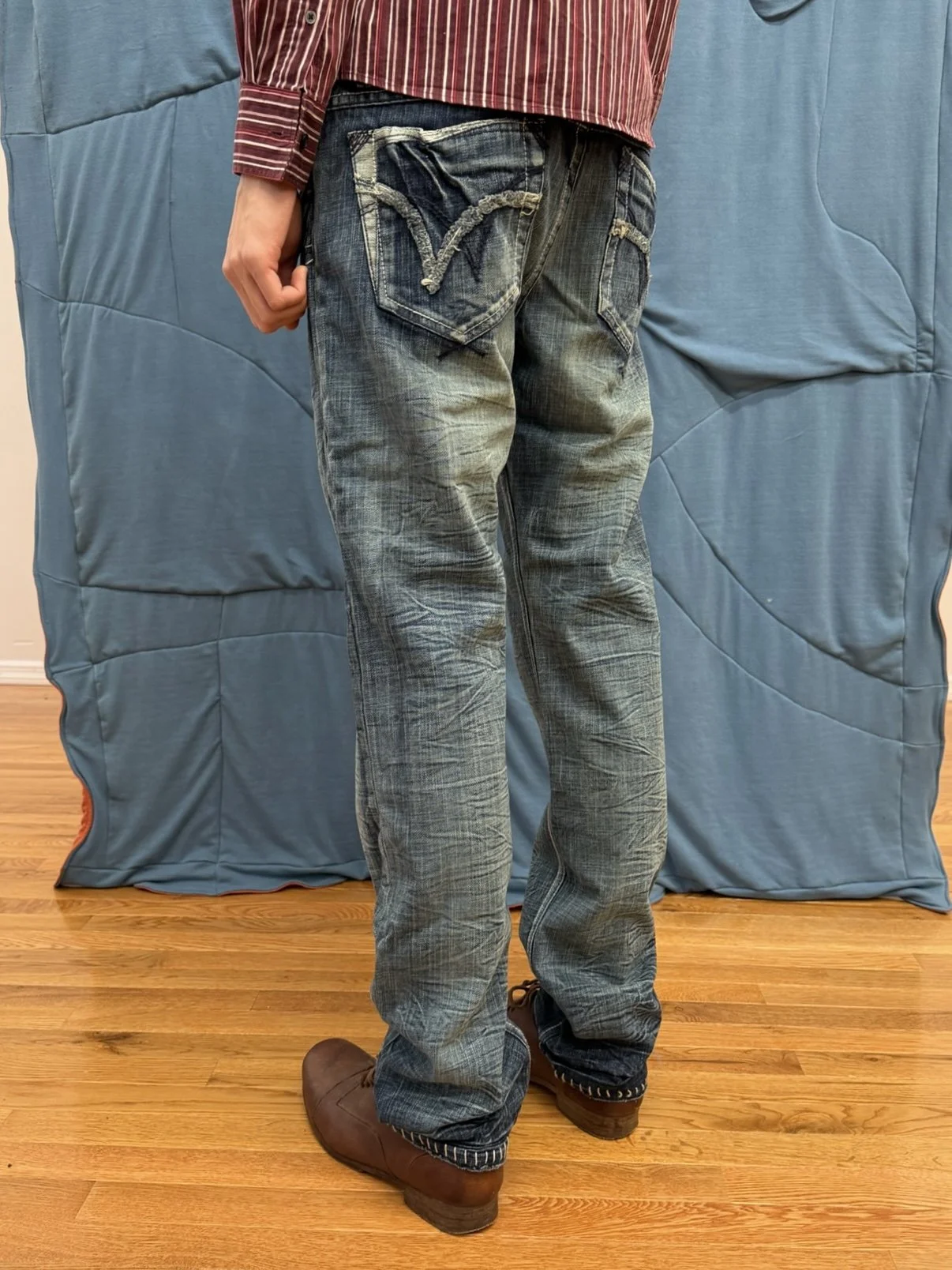Basting Jeans