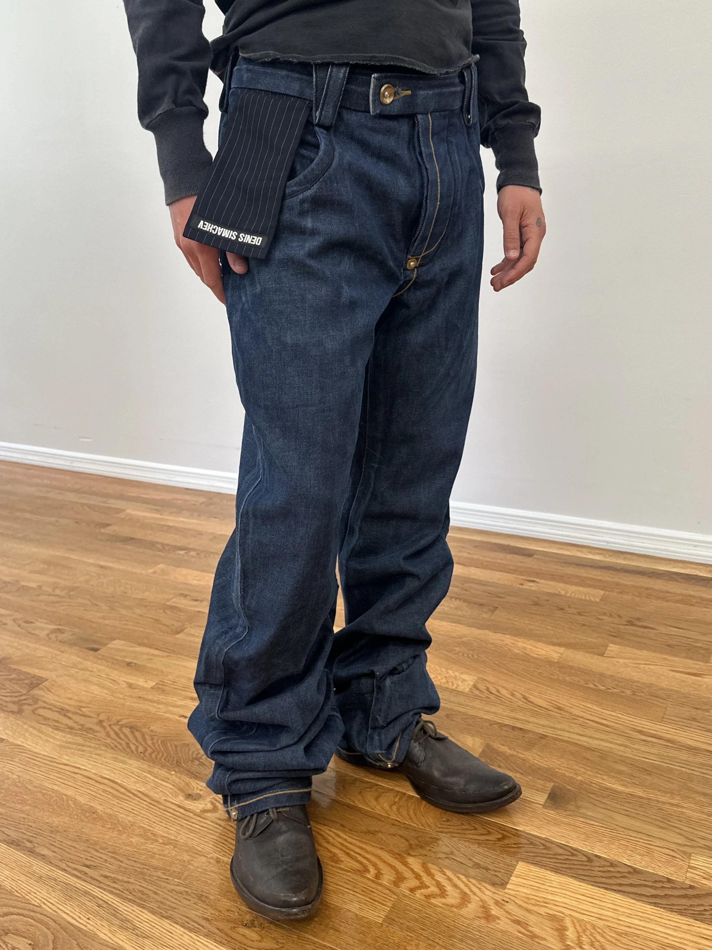 Denis Simachev Oversized Jeans
