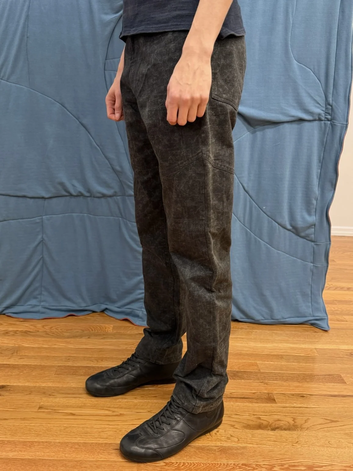 Crackle Wash Jeans