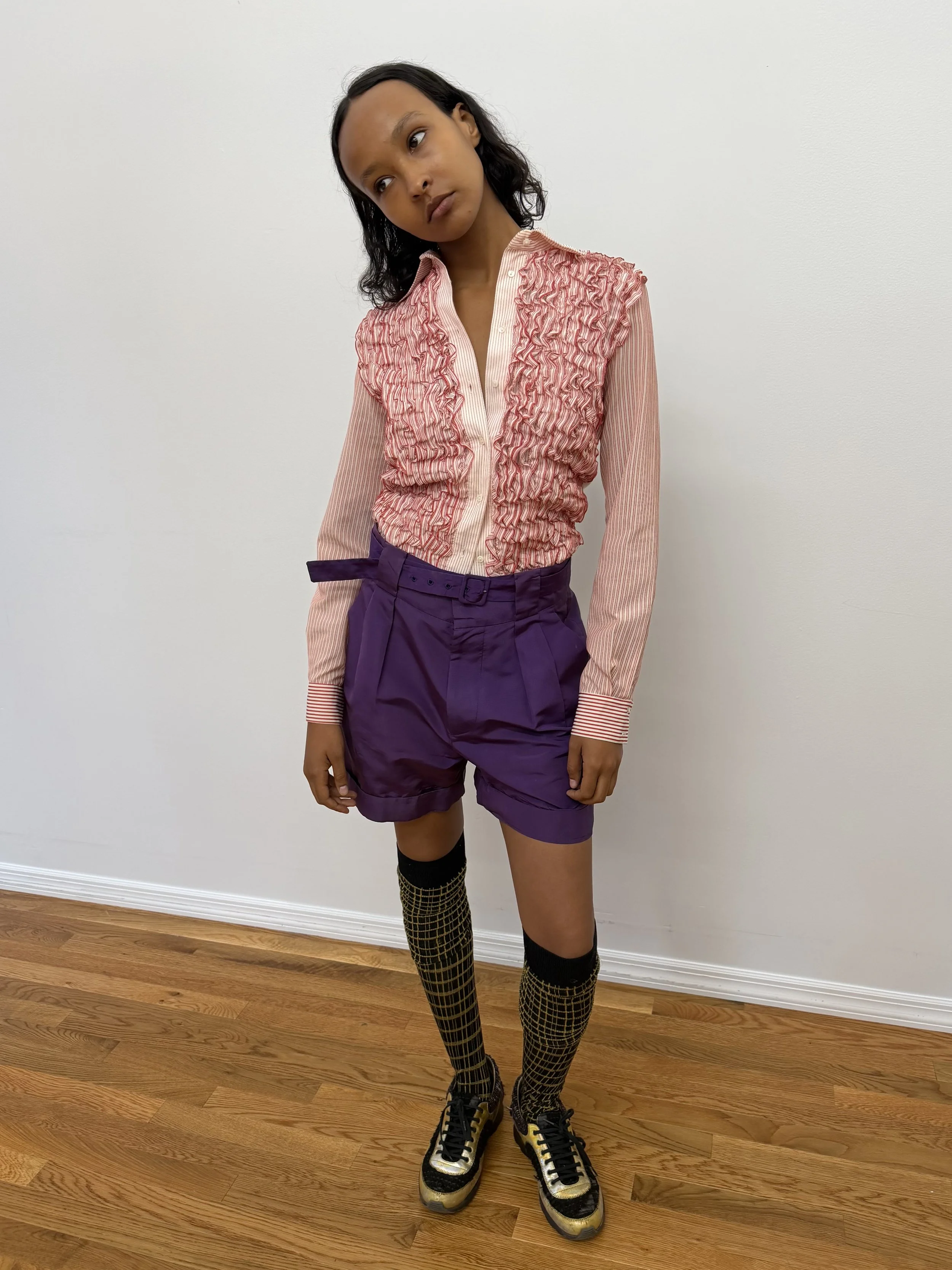 Pinstripe Button Down