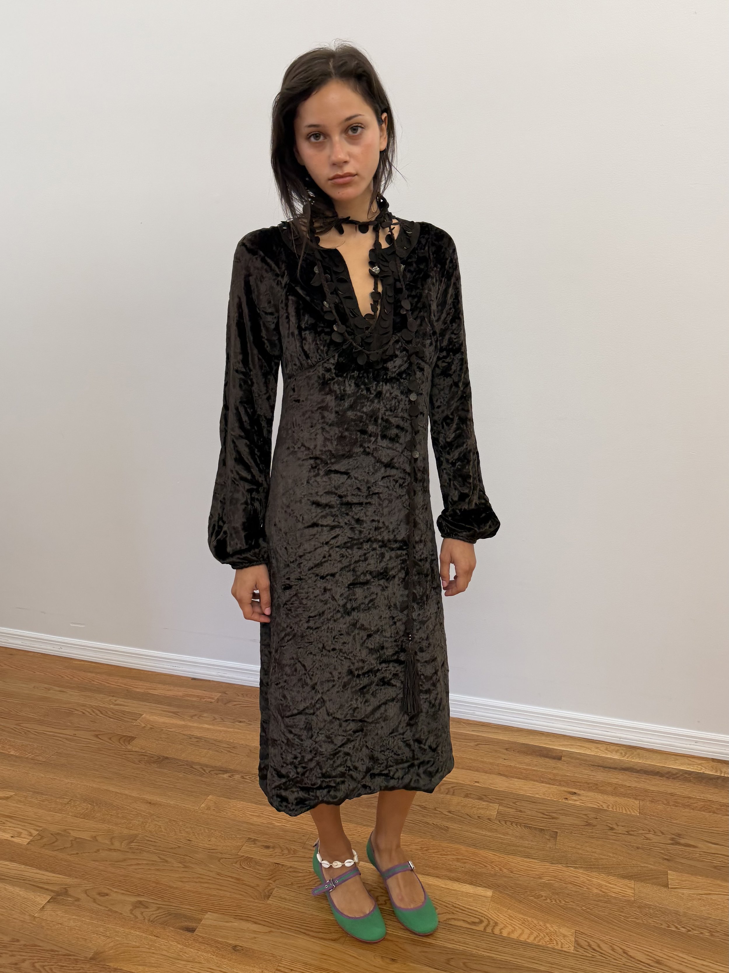 Coin Tassle Dress