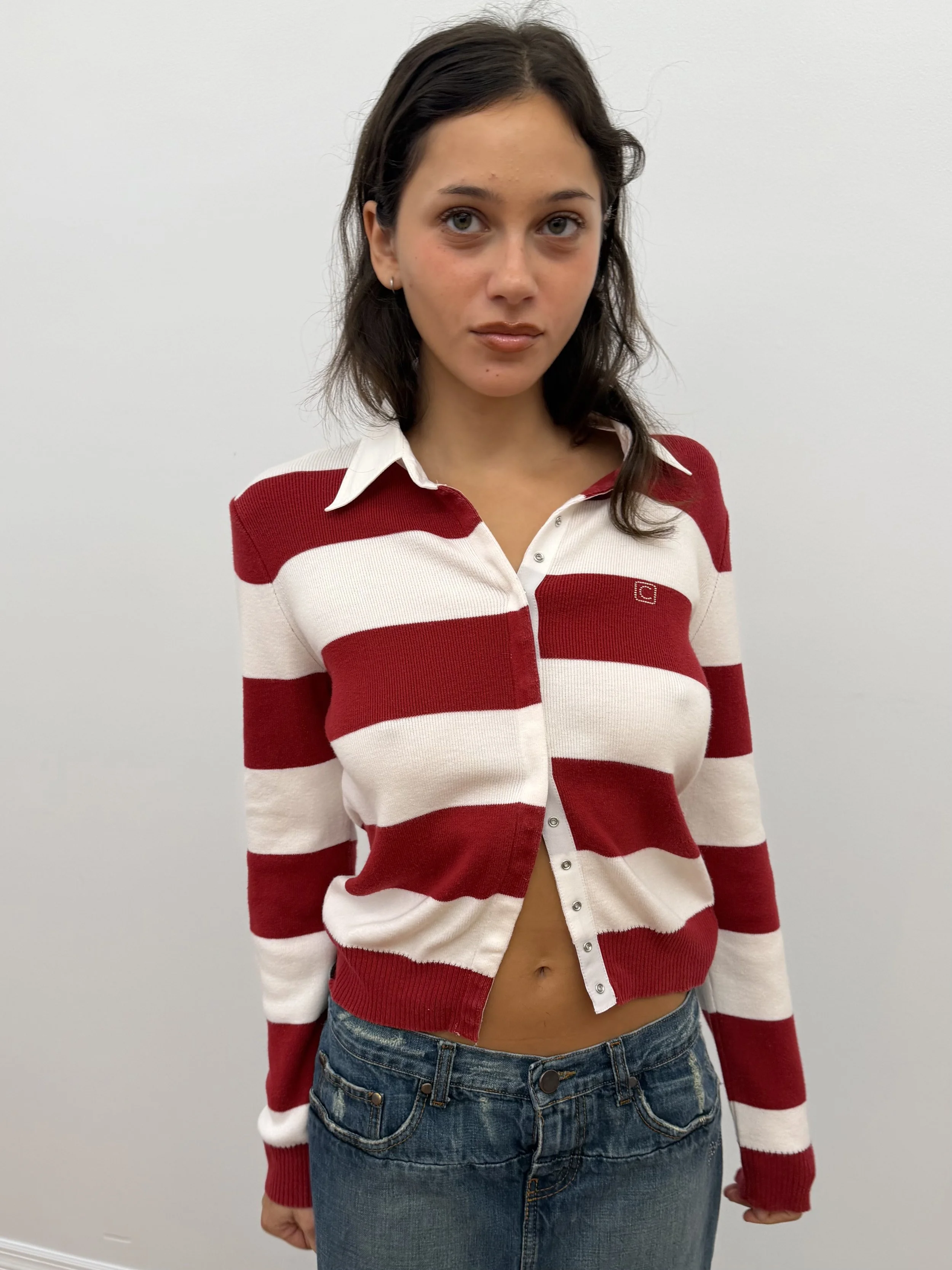 Red Rugby Top