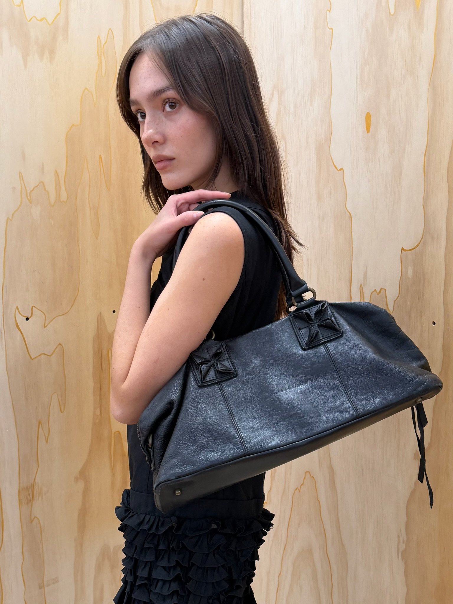 Leather Shoulder Bag
