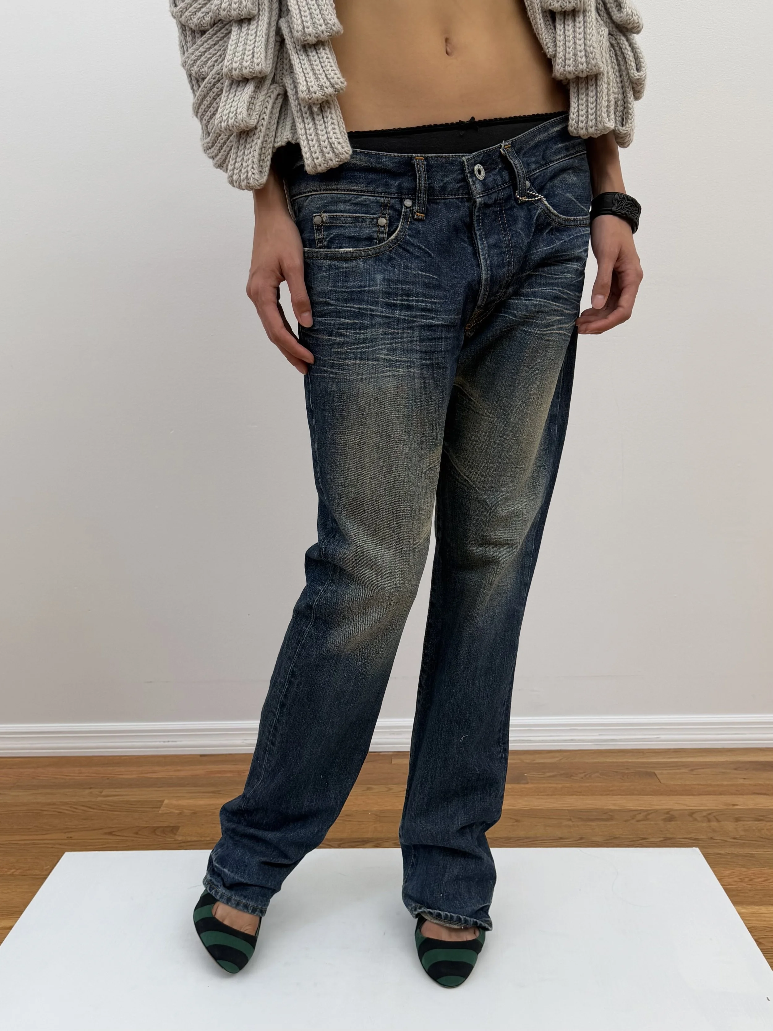 Mid Wash Jeans