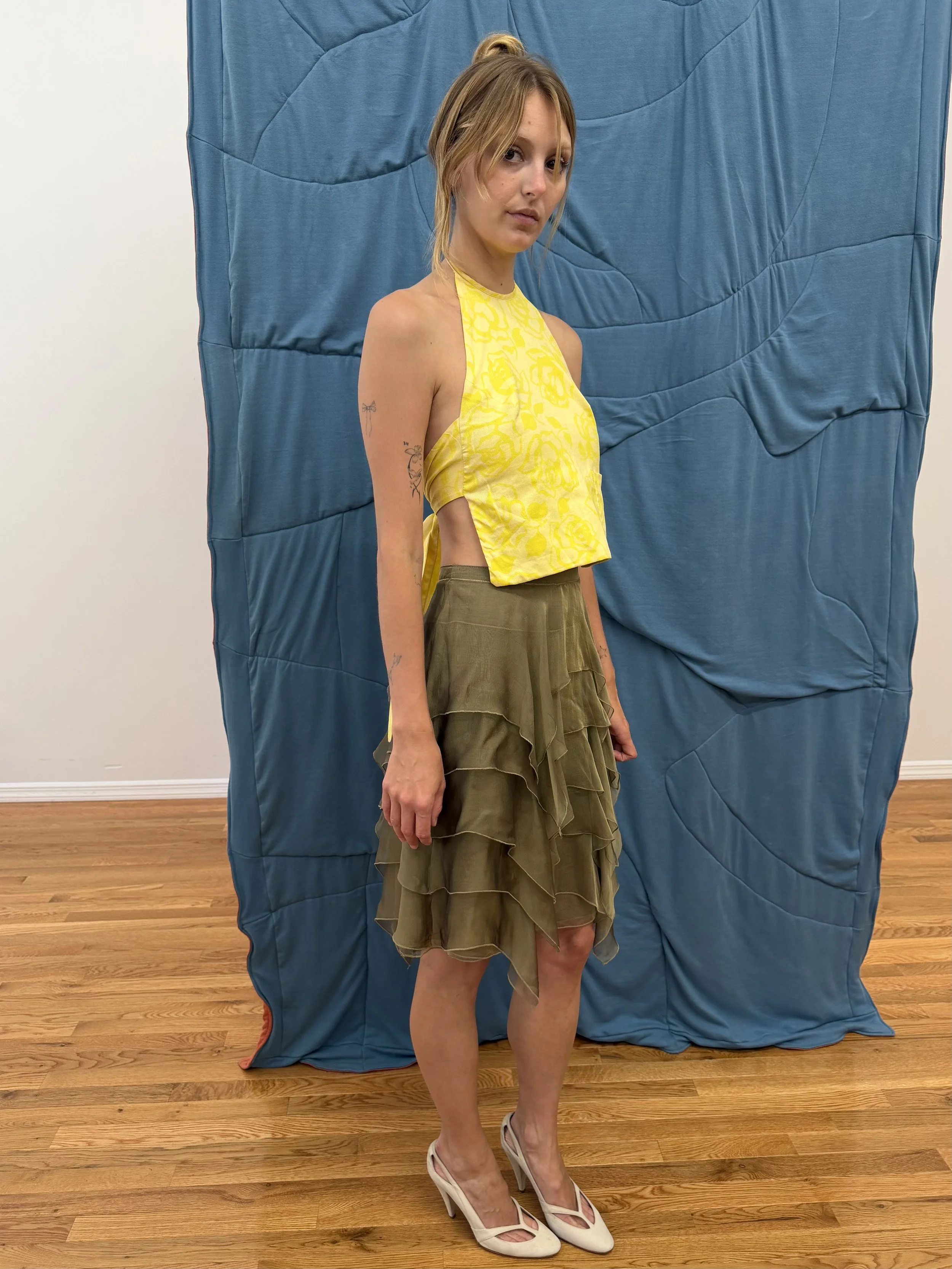 Yellow Rose Halter