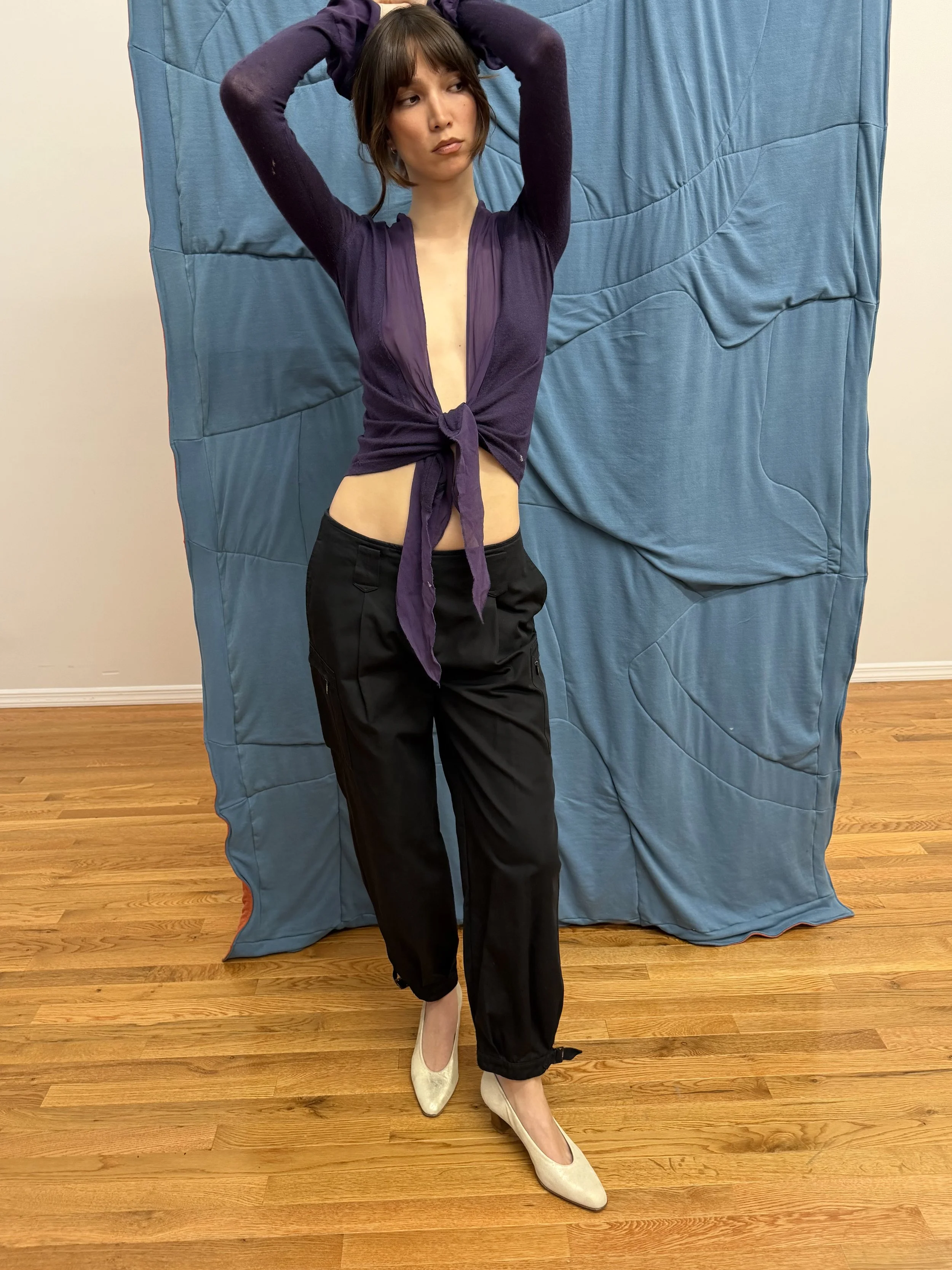 Tie Cardigan