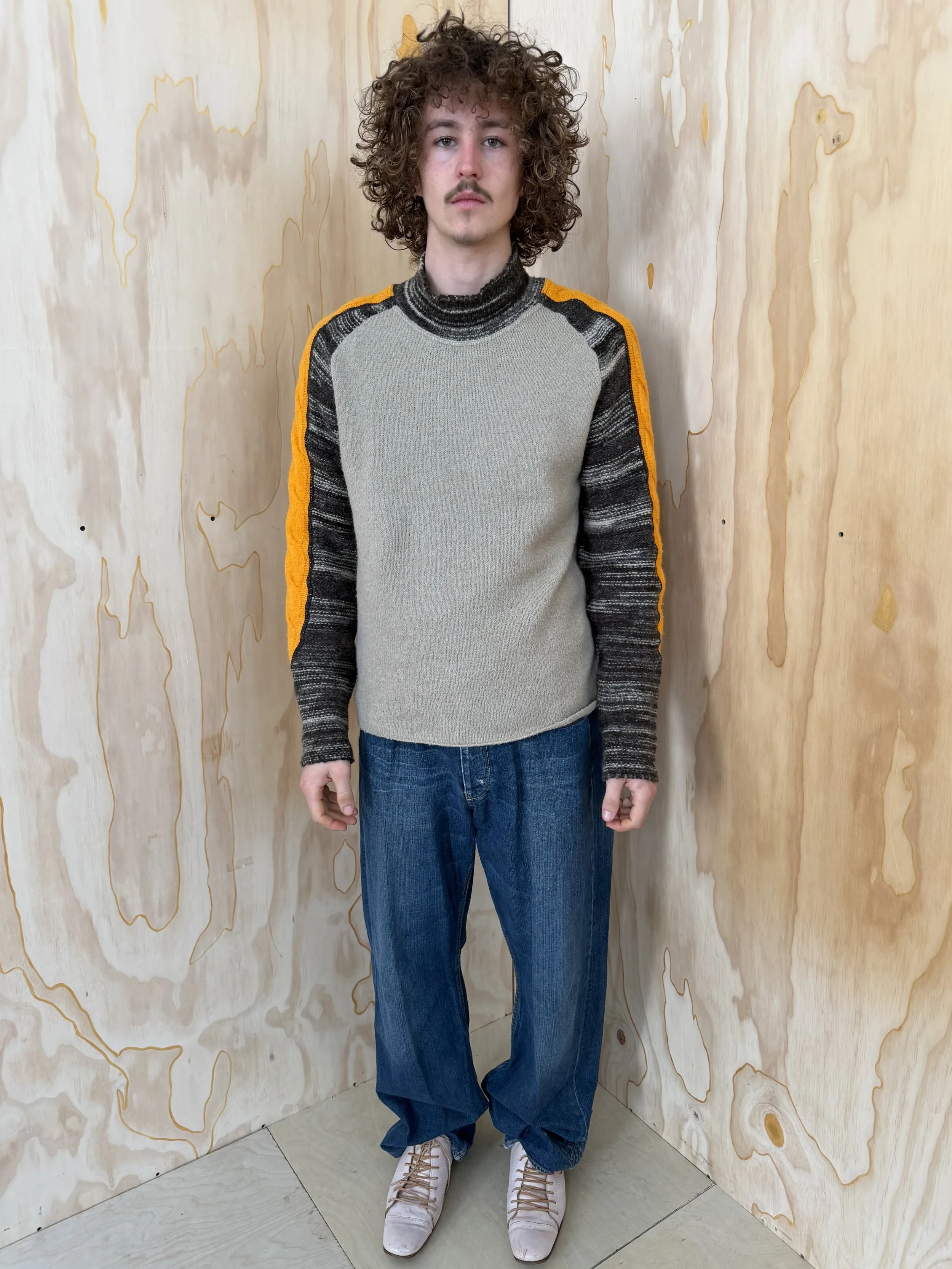 Orange Brown Sweater