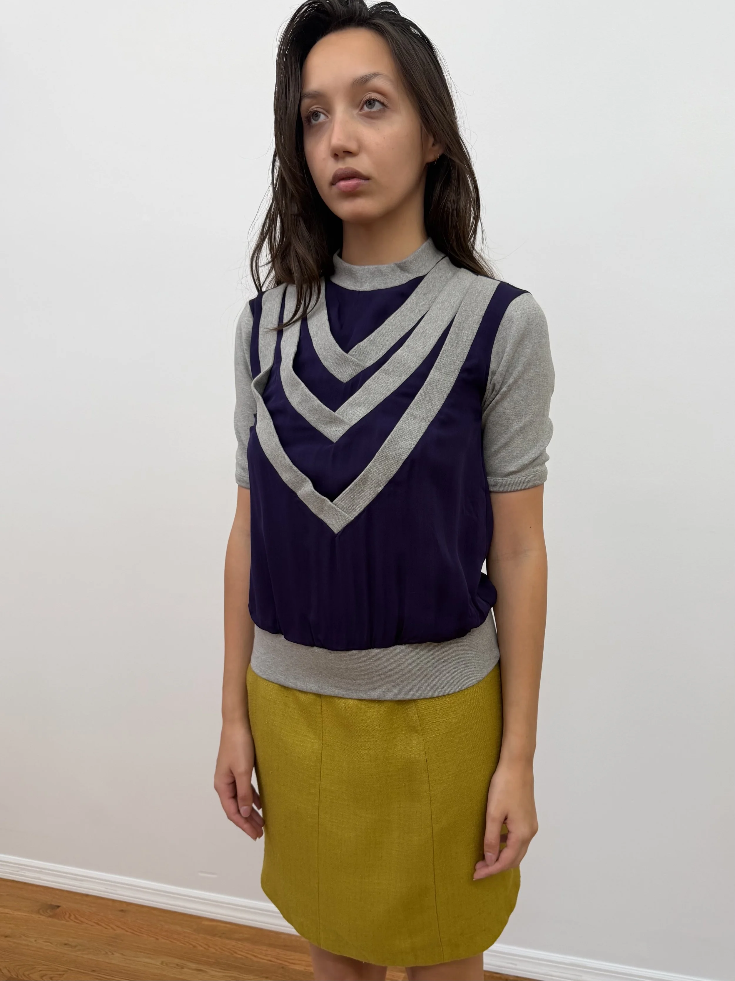 Layered V-Neck Tee