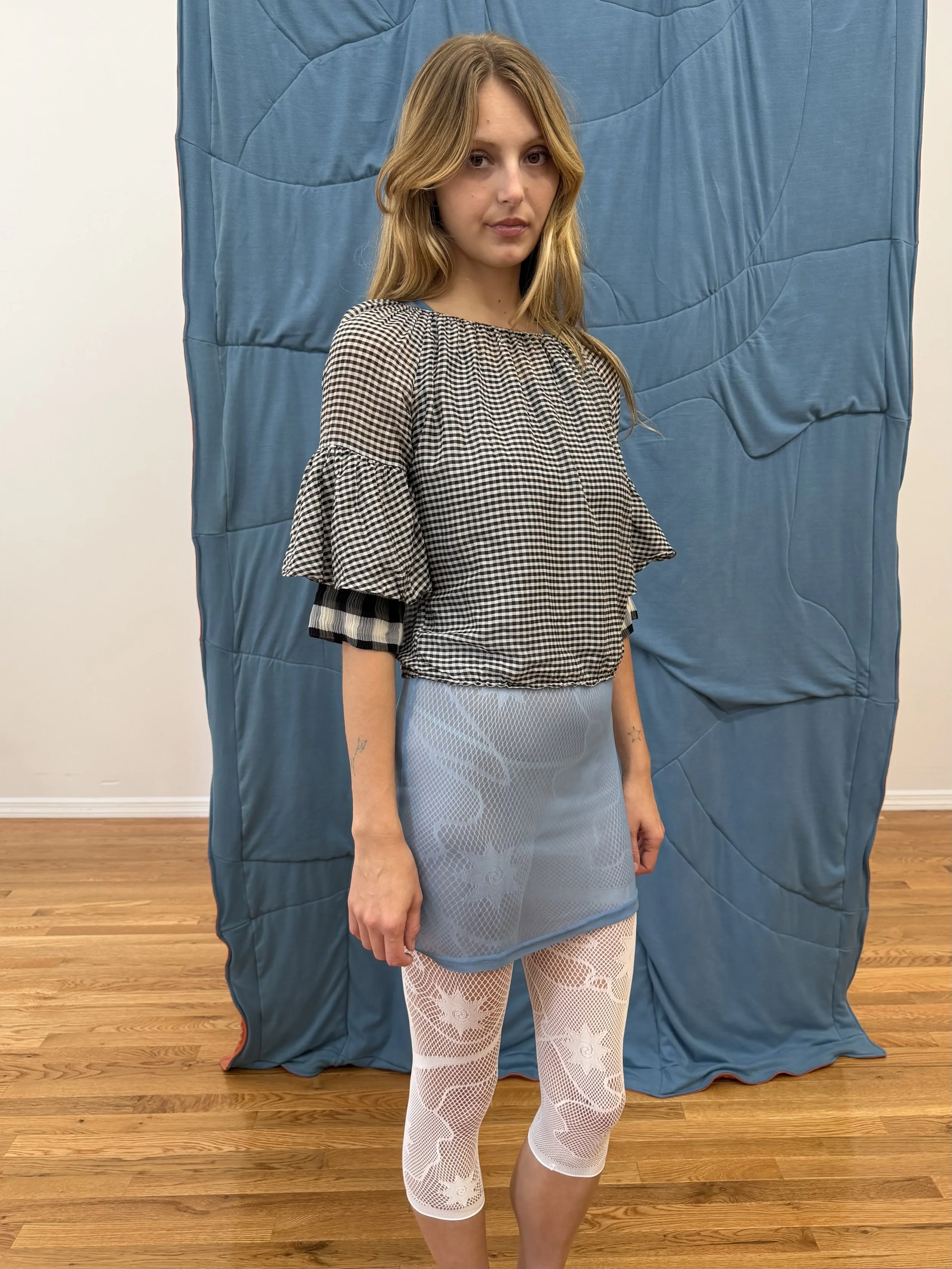 Gingham Blouse
