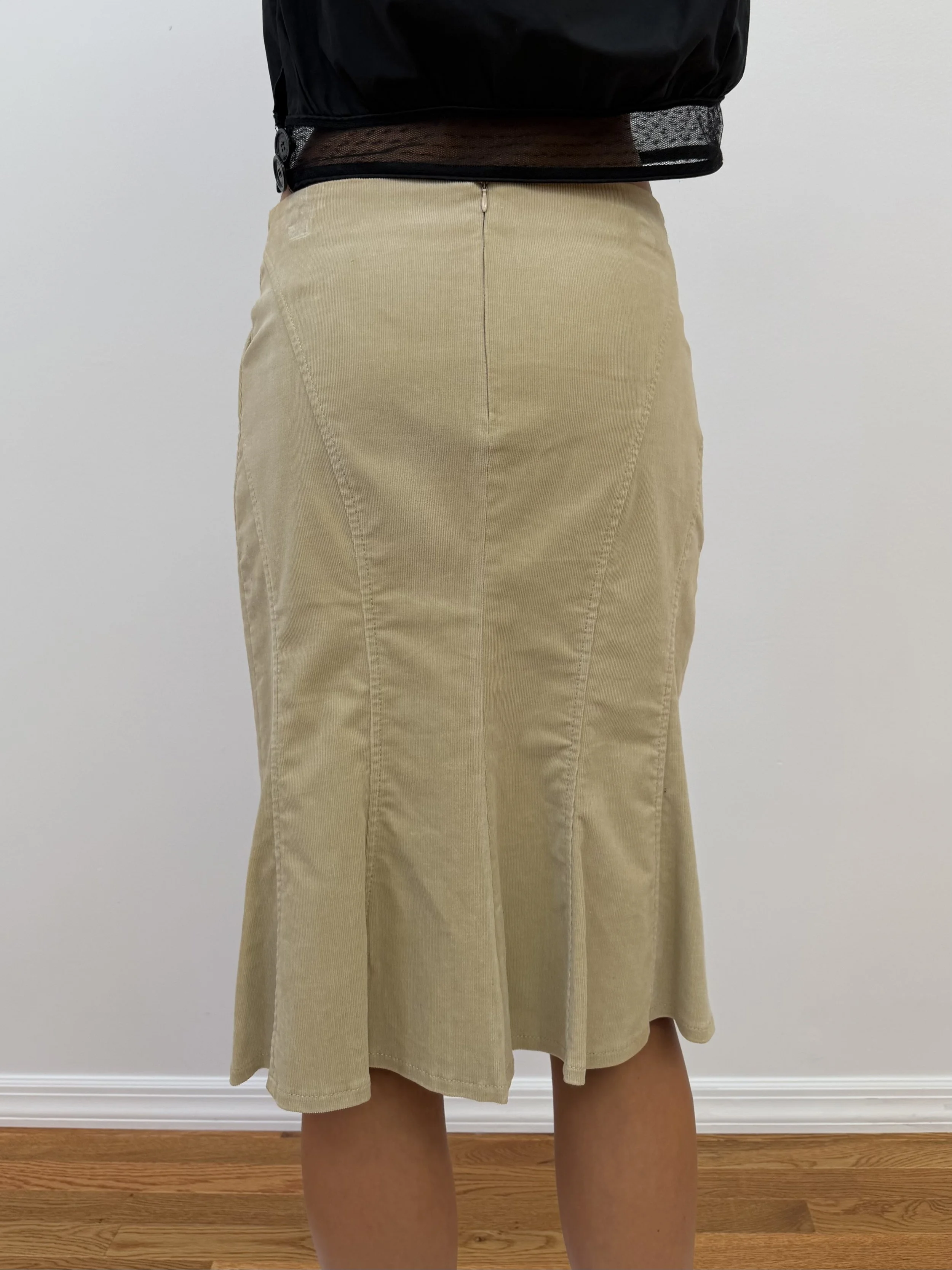 Beige Skirt