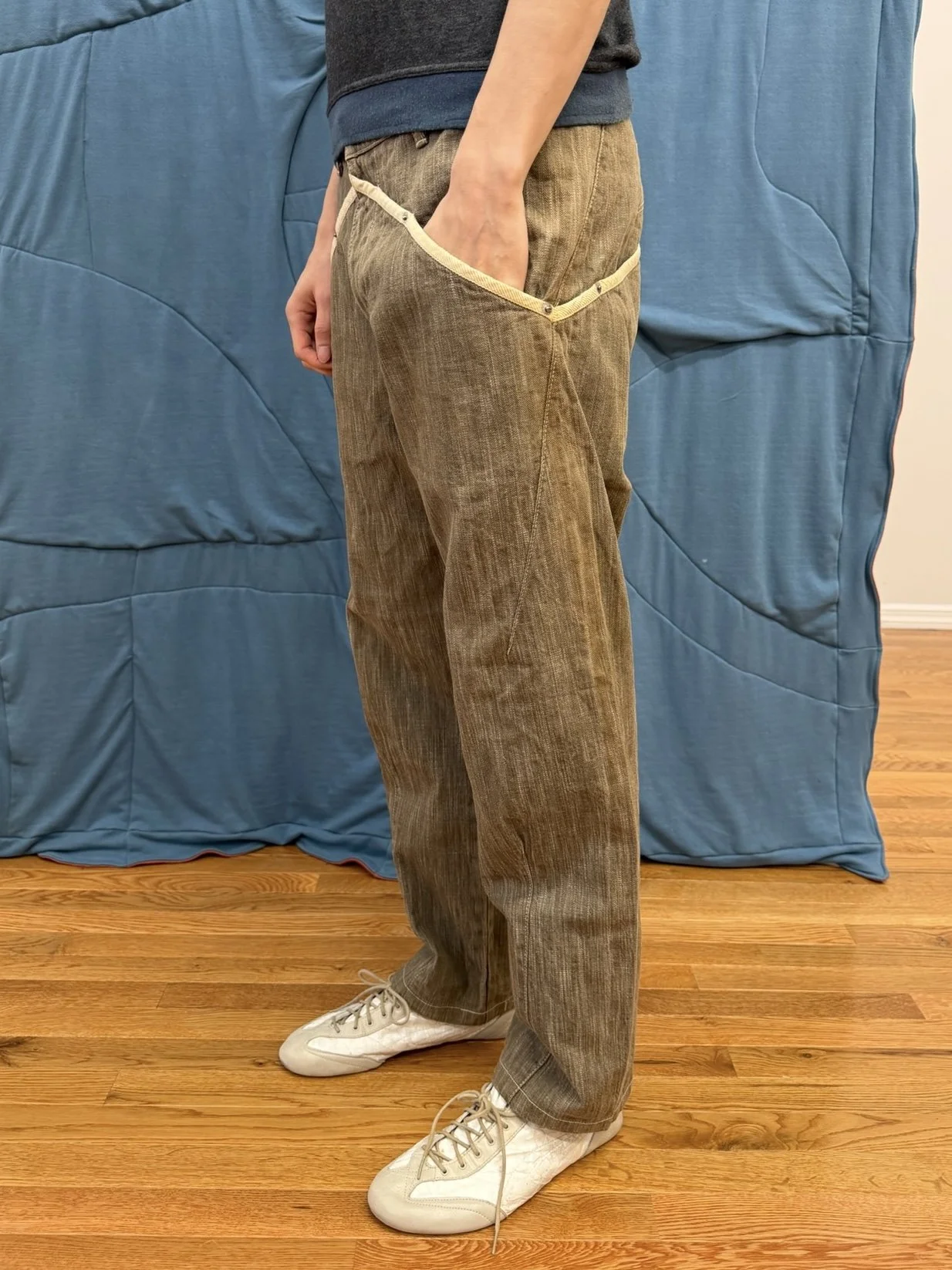 Brown Denim