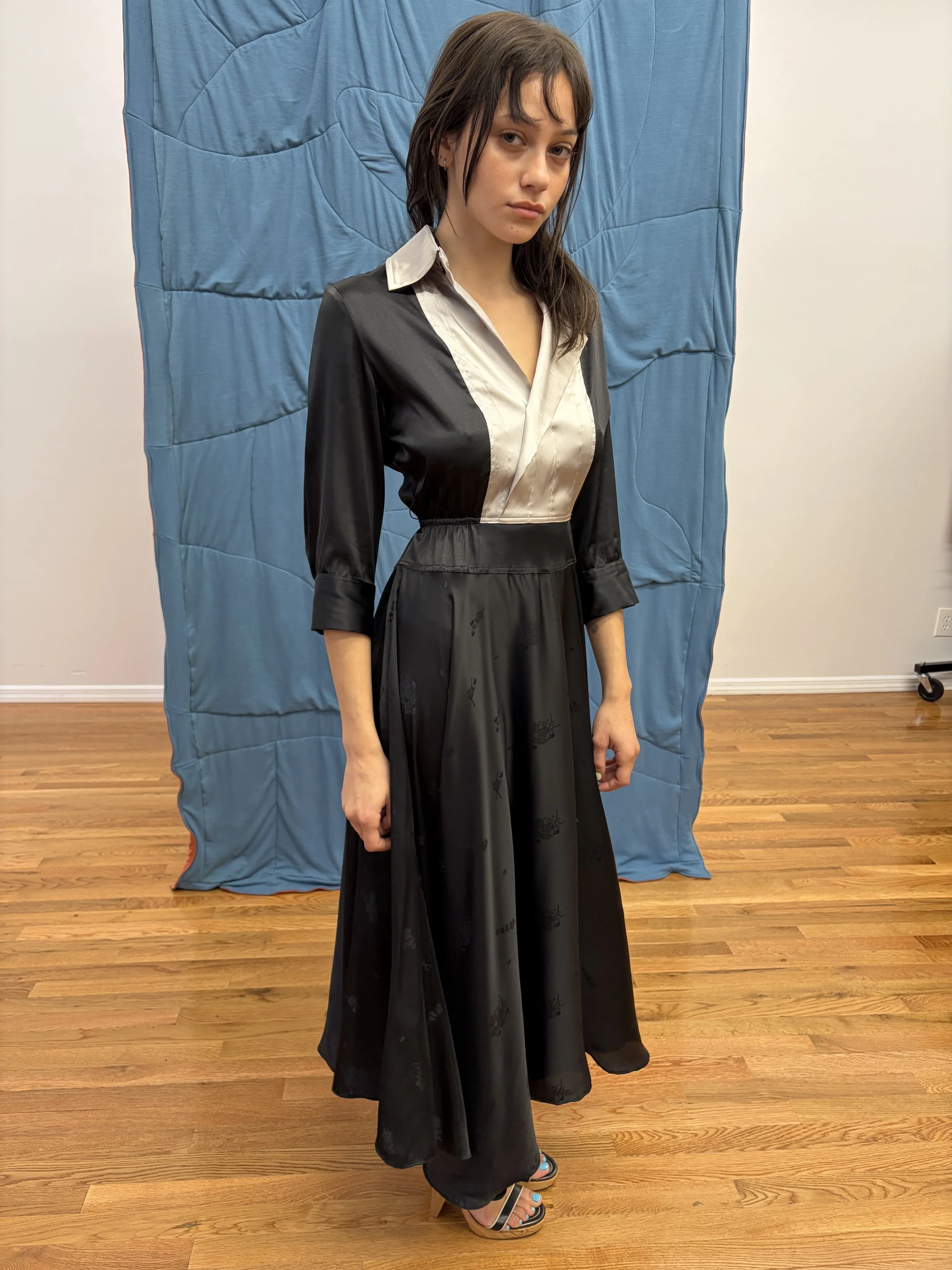 Tuxedo Dress