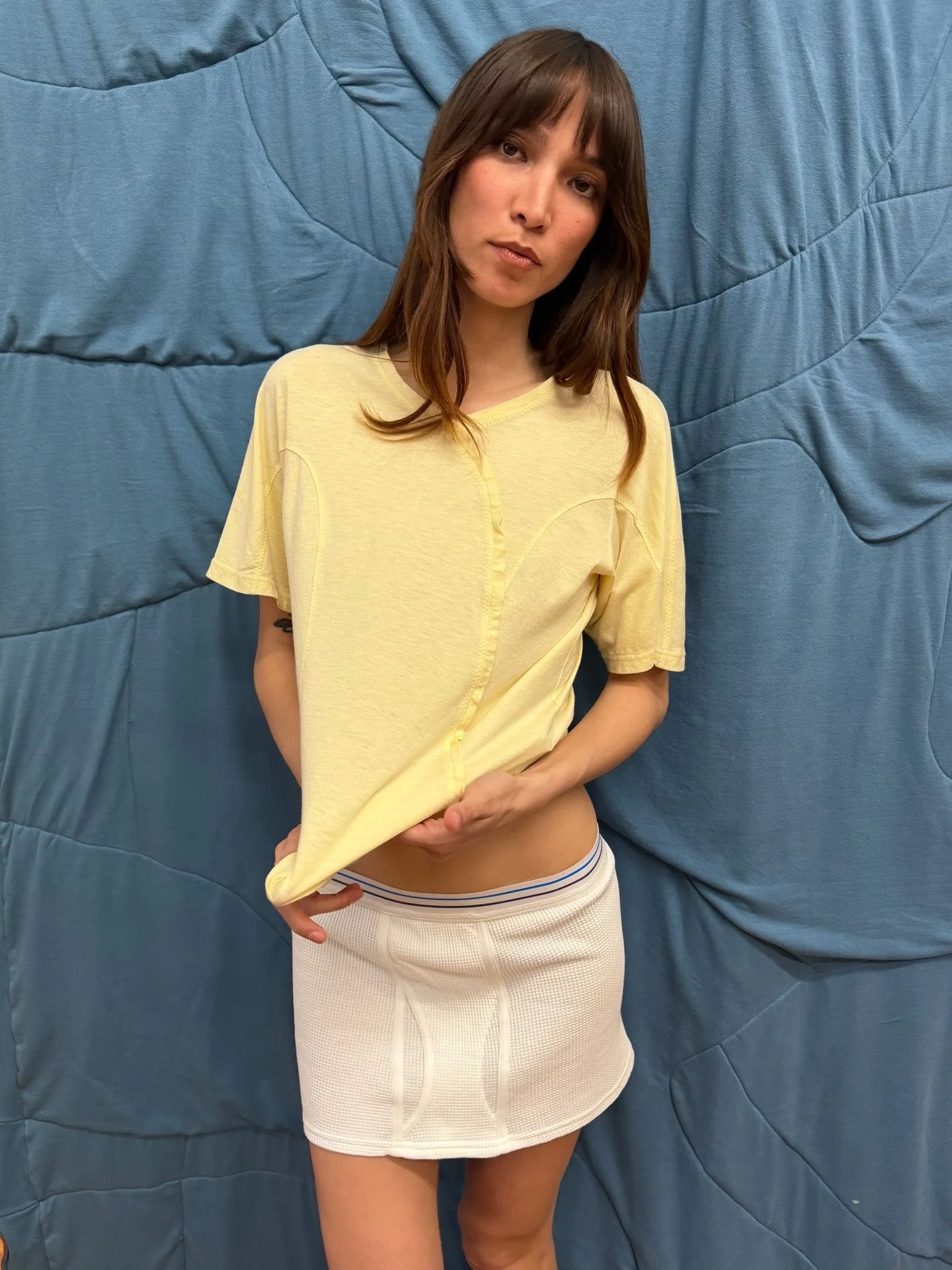 Pale Yellow Tee