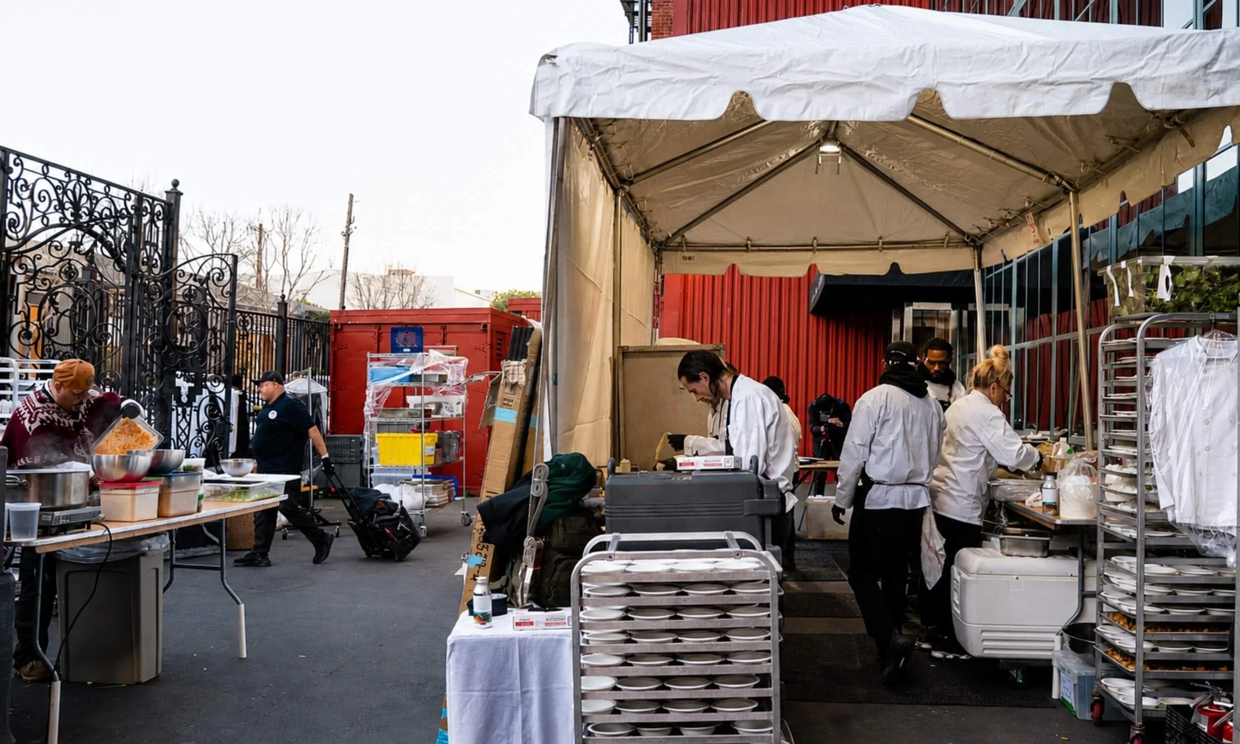 catering without a kitchen