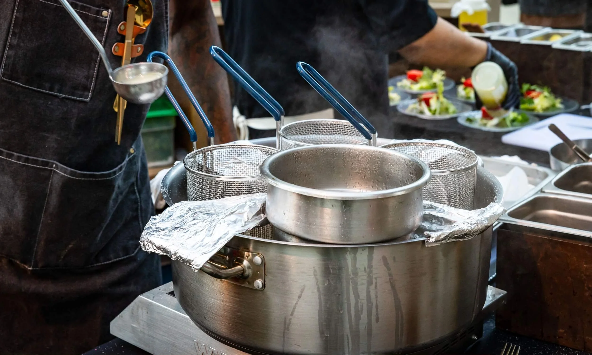 catering kitchen setup