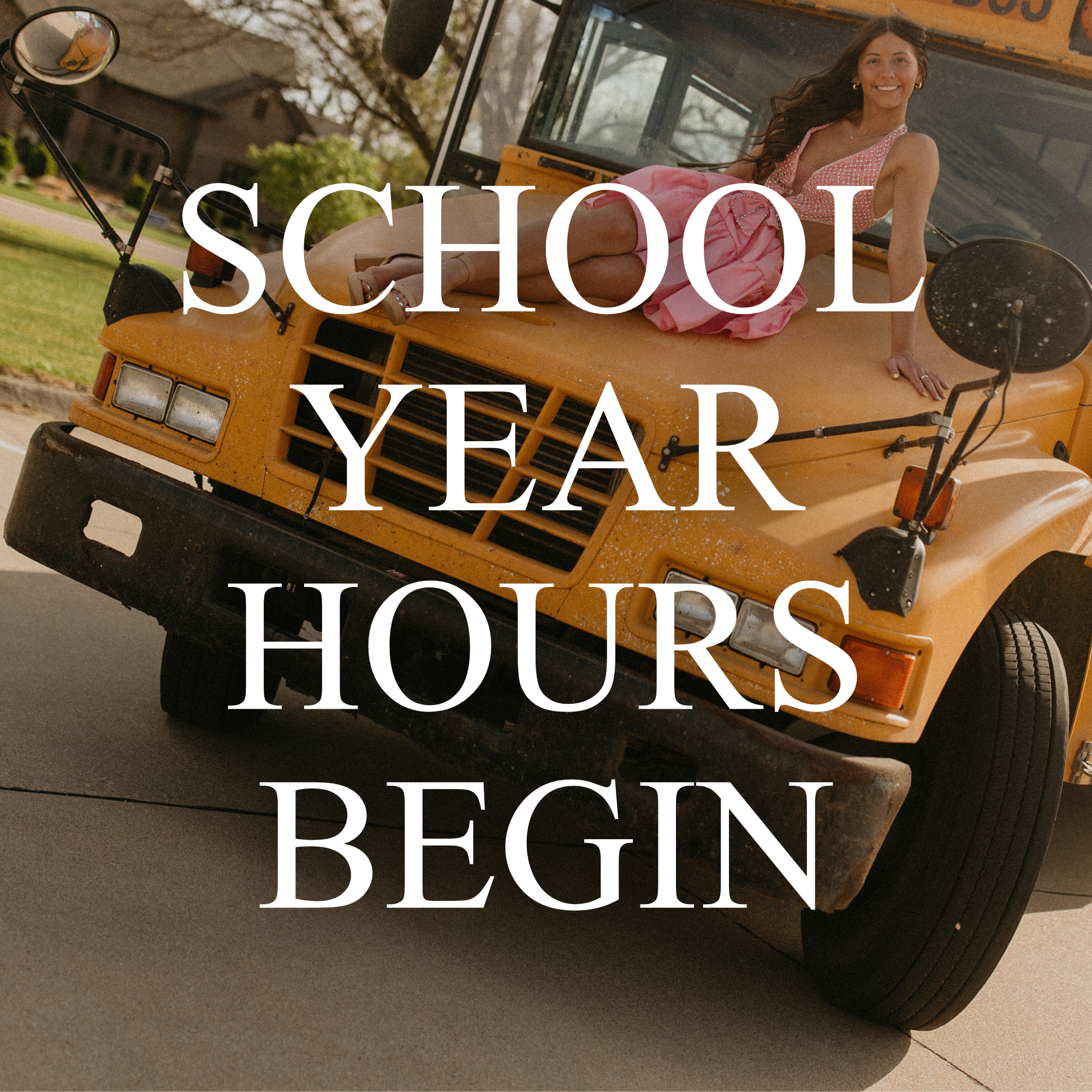 School Year Hours Begin