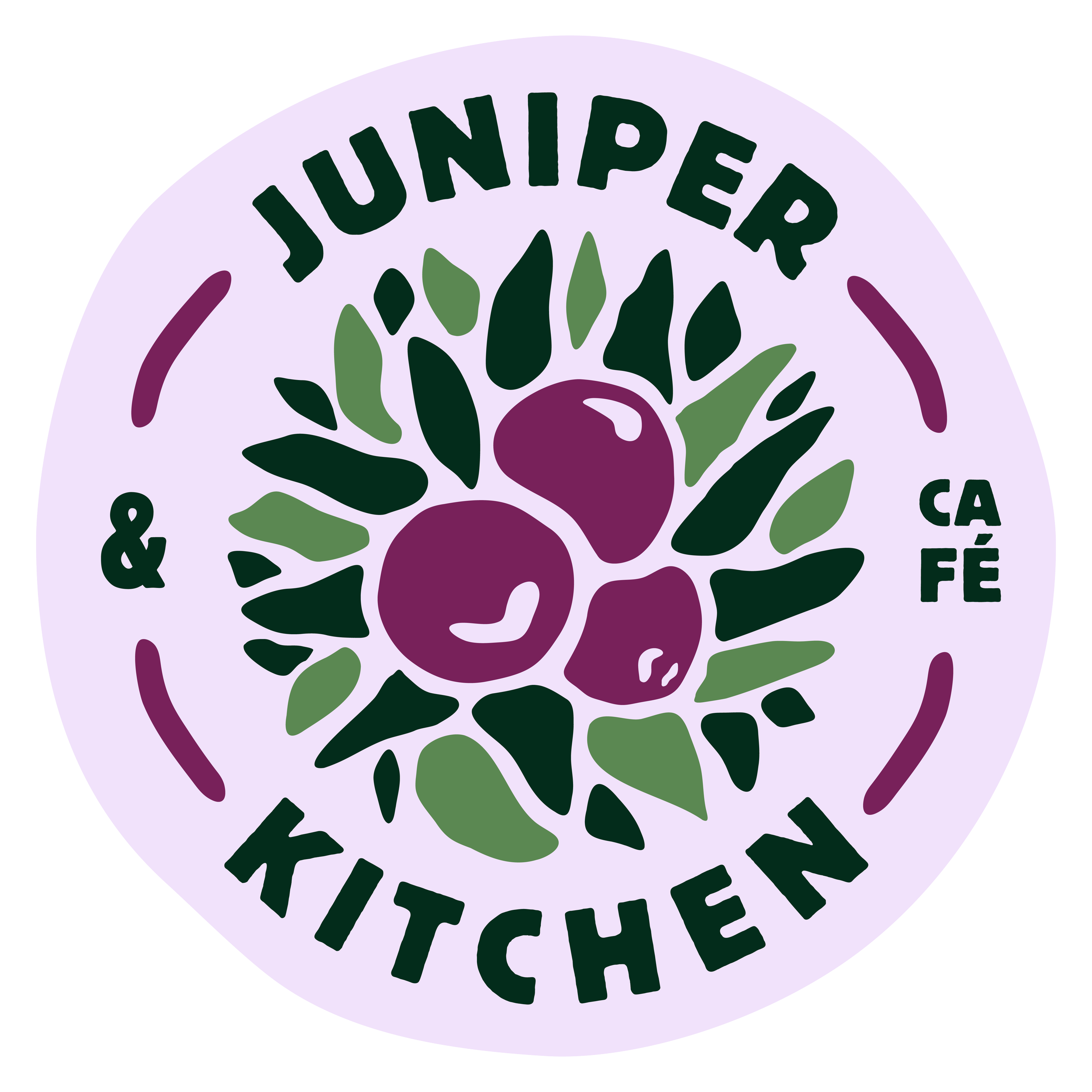 Juniper Kitchen Badge Light Pink Version