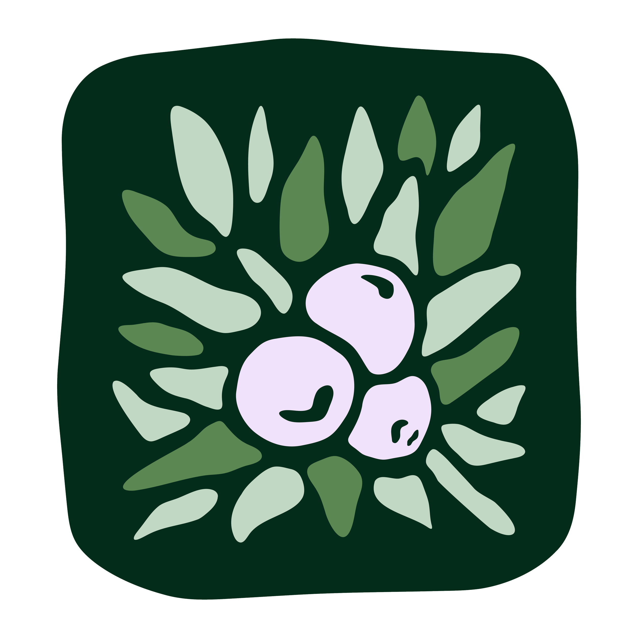 Juniper Kitchen Dark Green Square Icon