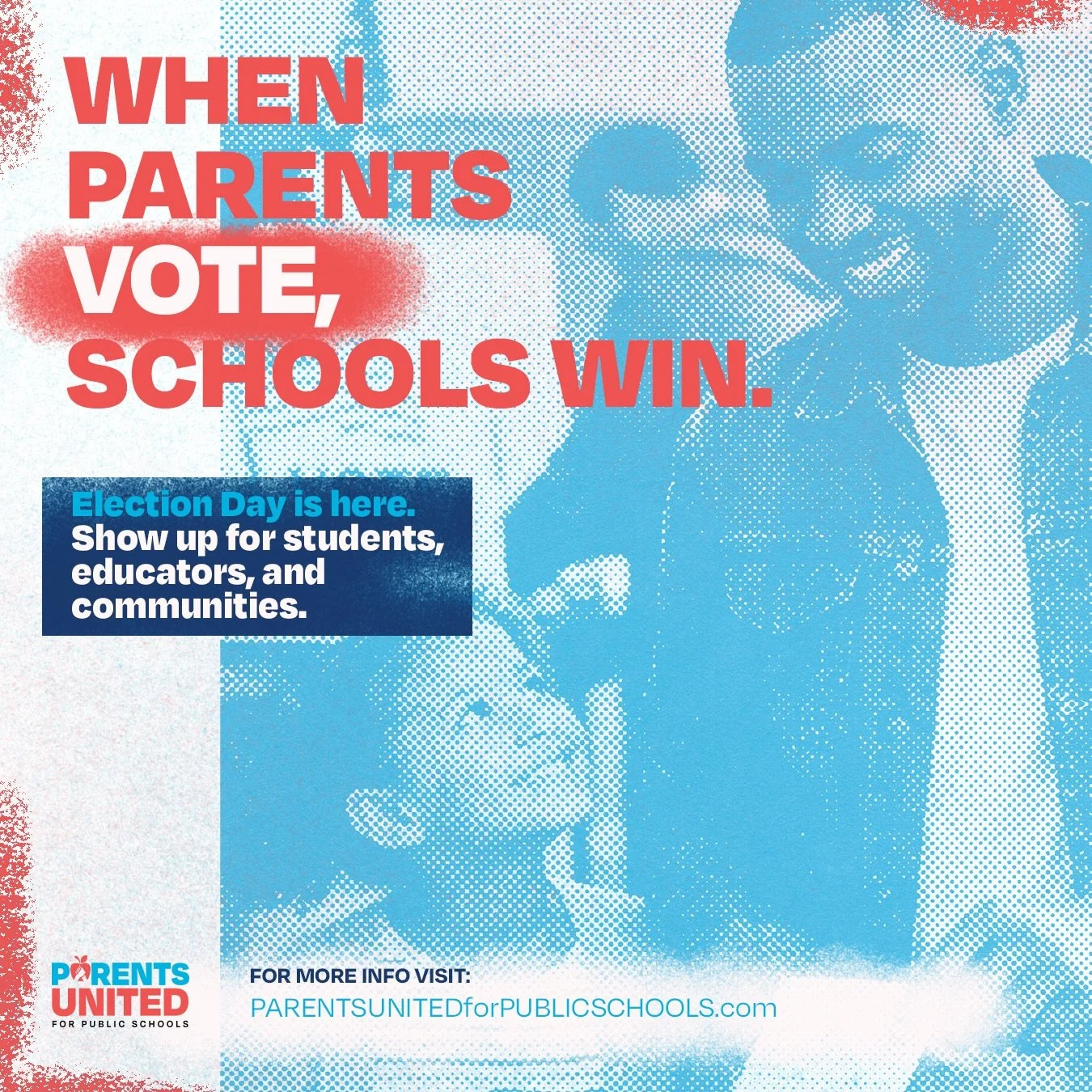 Our kids&rsquo; futures are on the ballot. 📚

Every school board member, every state representative, every policymaker elected today makes decisions about our children&rsquo;s classrooms. 

Politicians who defund public education don&rsquo;t get to 