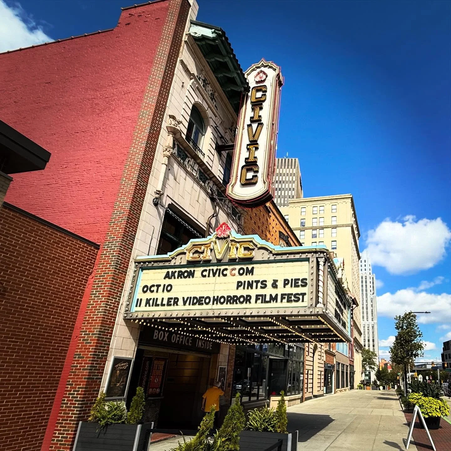 Doors are Open. Let&rsquo;s gooooooo! 2025 Akron Independent Horror Short Film Festival.