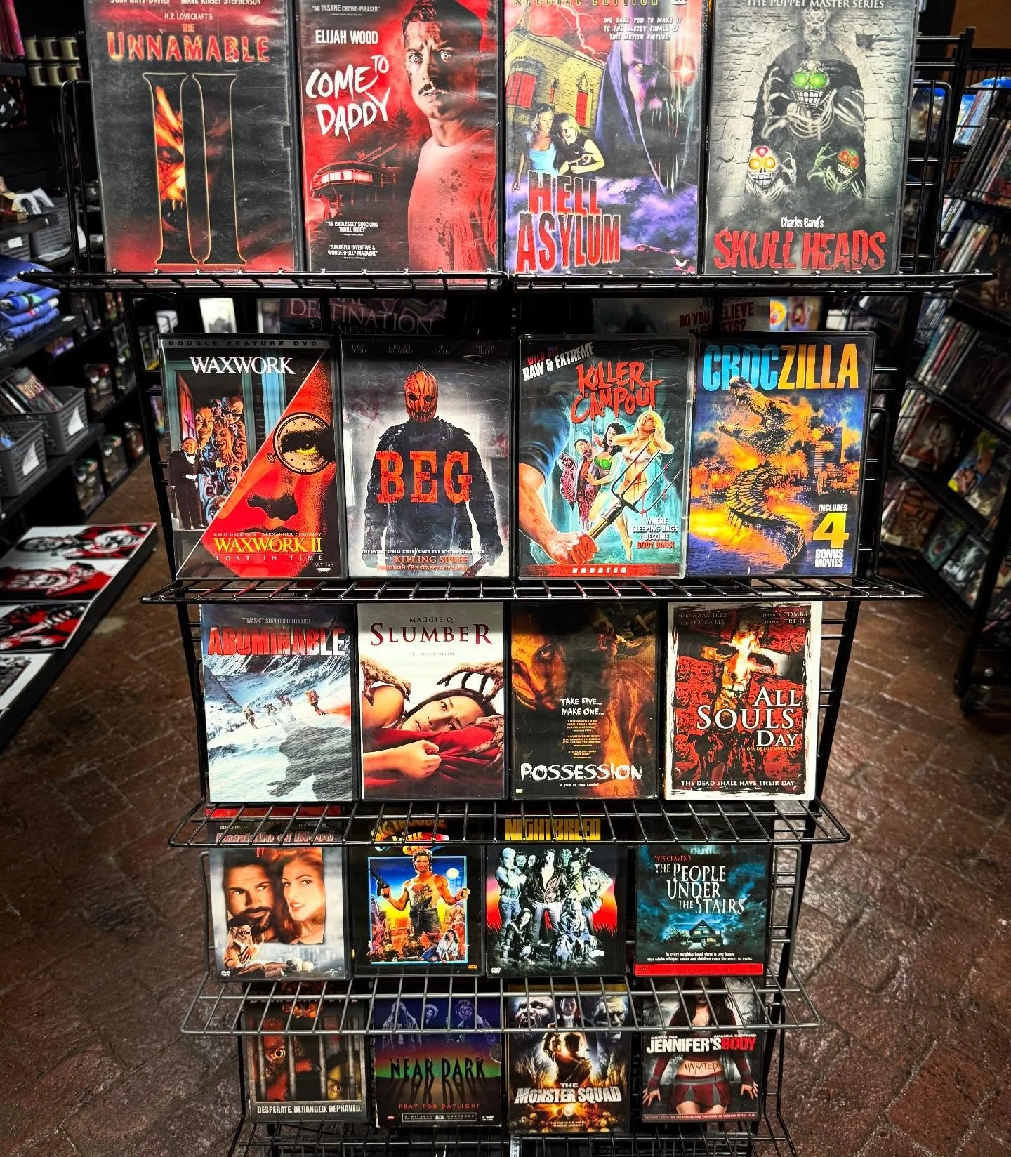 New this week at Killer Video. We have over 1,400 movies available in our rental shop. Unlimited rentals as low as $5 a month! If you live nearby it&rsquo;s a no-brainer. Plus we have all the candy and popcorn you need to make a night of it. Long liv